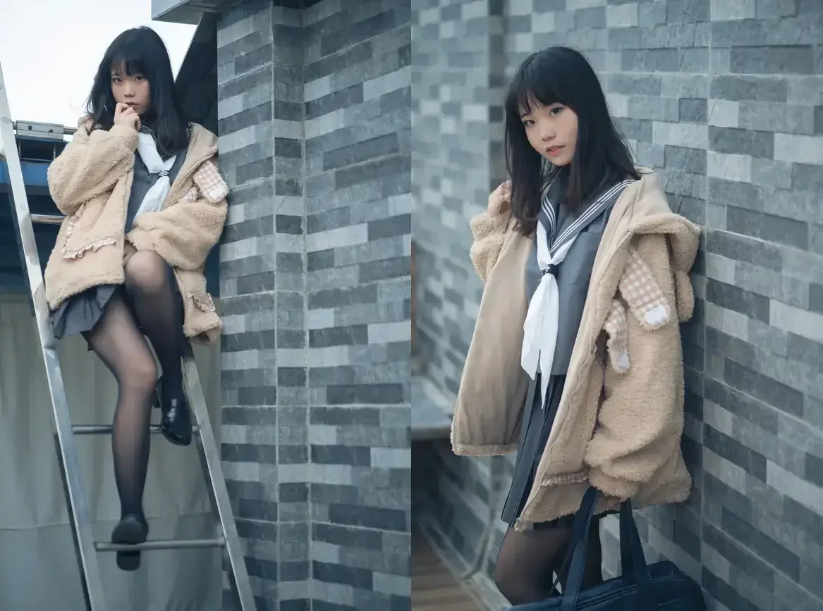 一只小栗奈 – 熊熊JK女友｜高清图片集