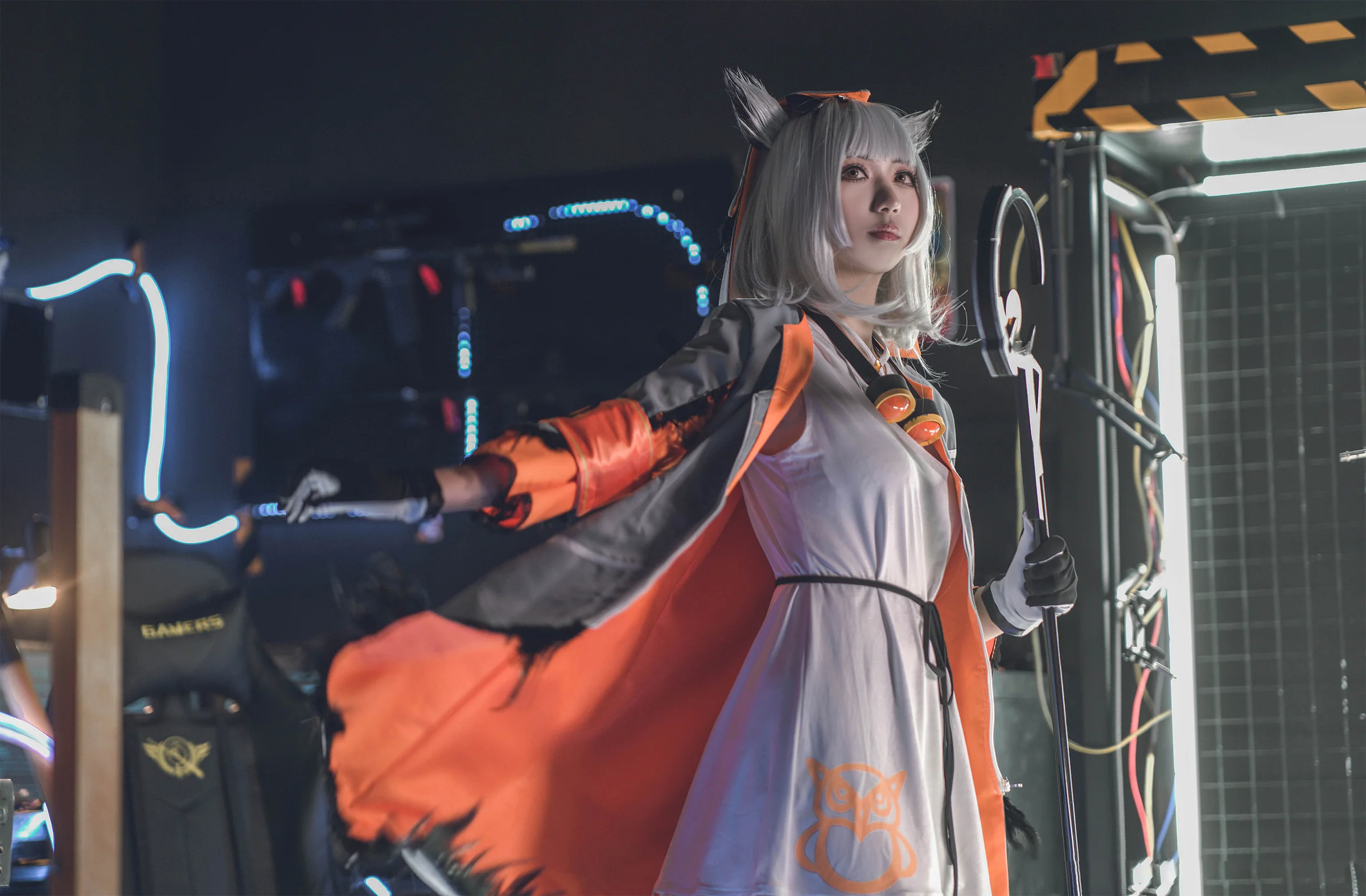 明日方舟 白面鸮COS写真