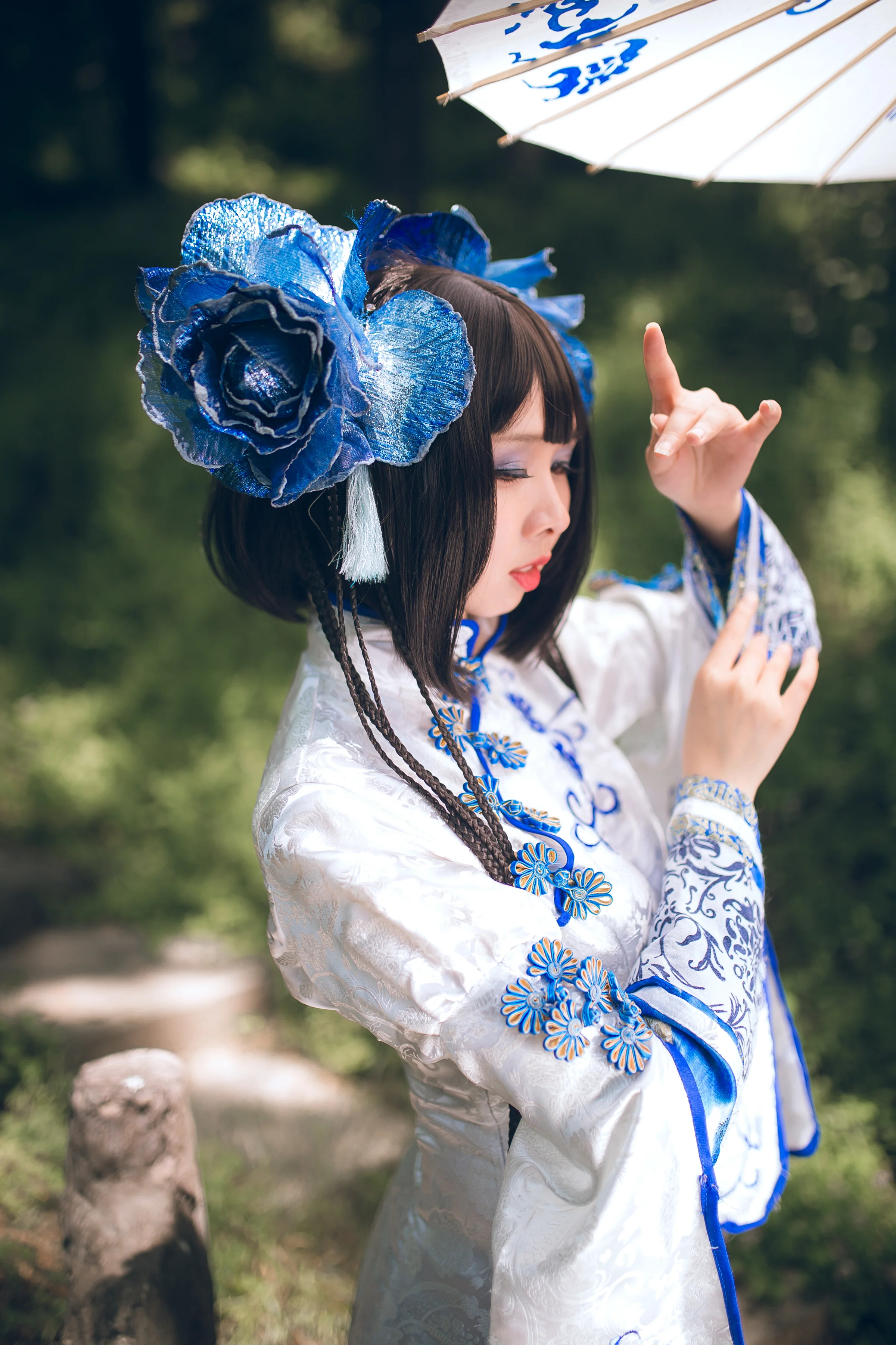 艳势番 青青姐COS写真