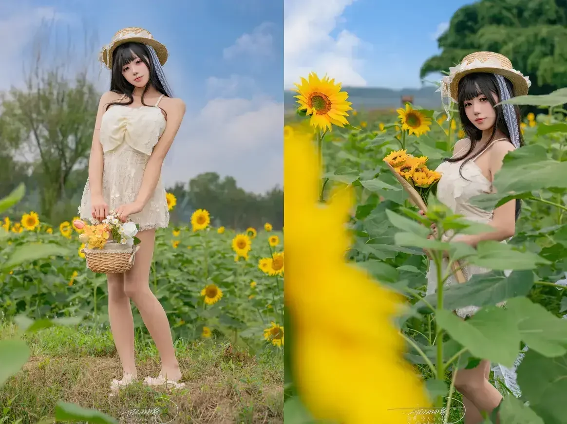 黏黏团子兔（咬一口兔娘）- 夏の葵｜高清图片集