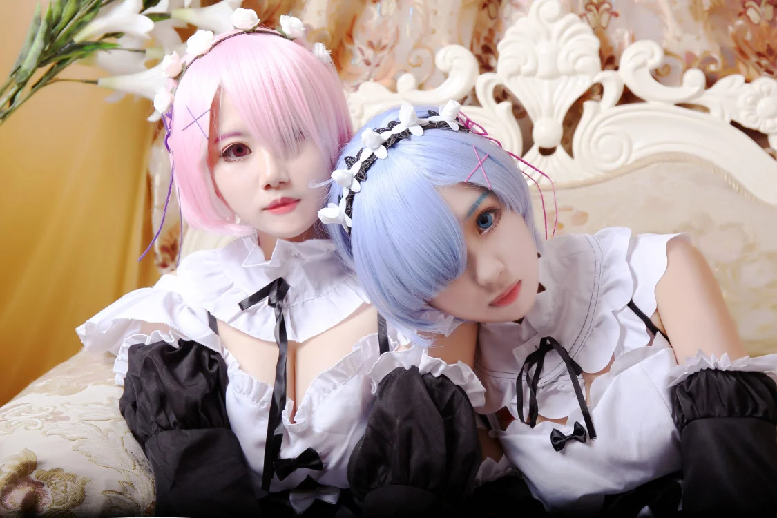 从零开始的异世界生活 蕾姆×拉姆COS写真