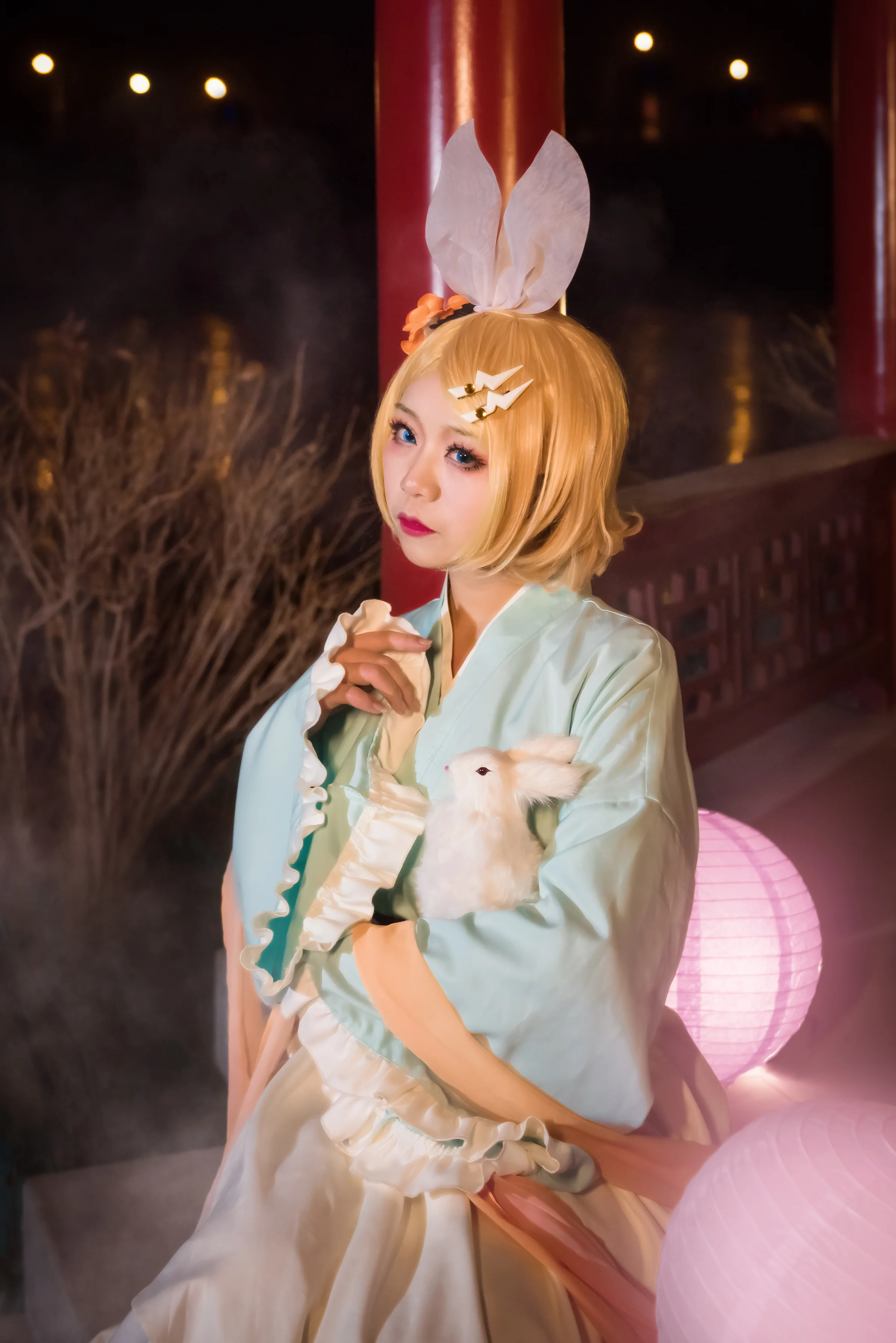 镜音铃COS写真
