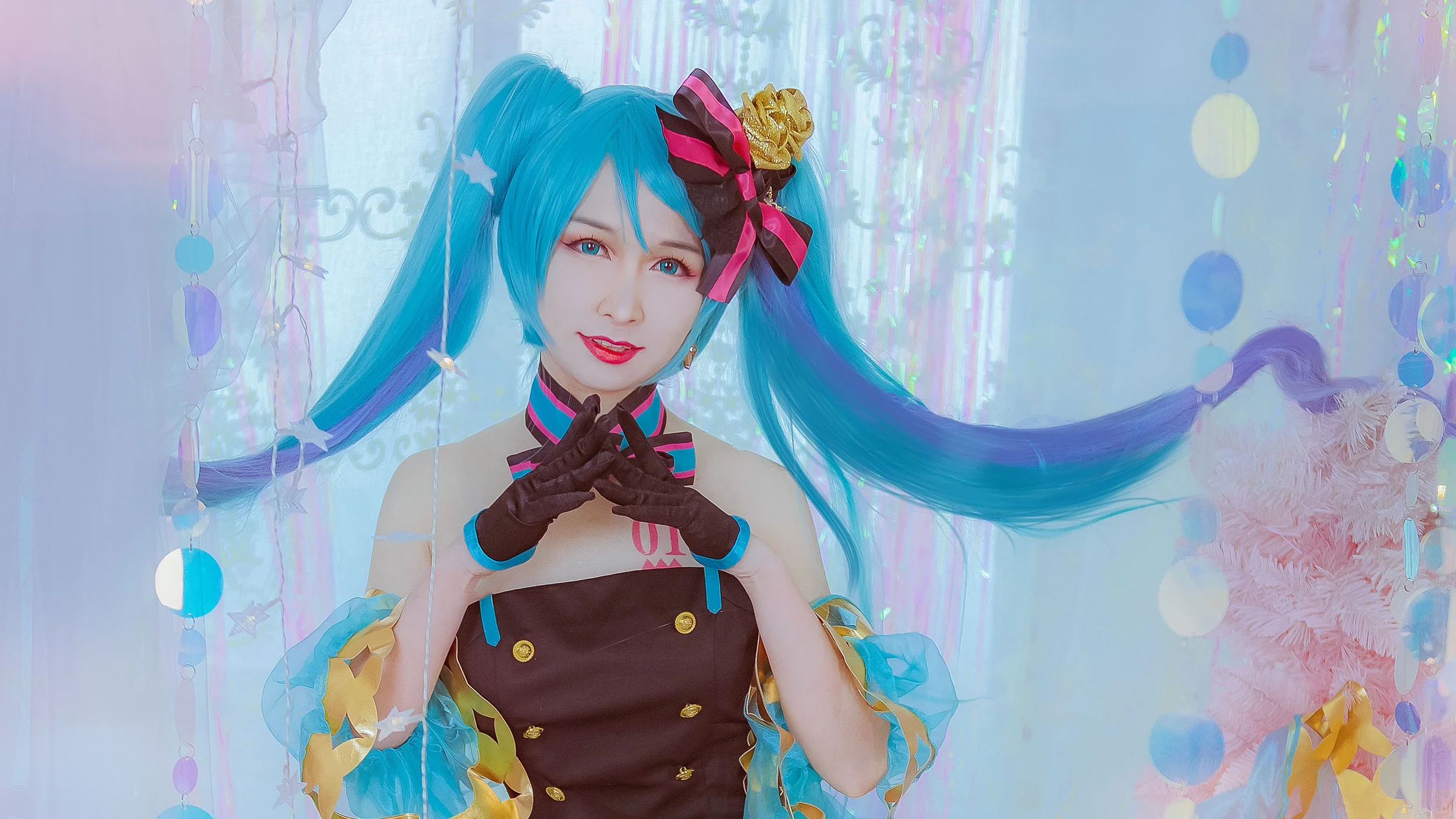 初音未来COS写真 世界第一的公主殿下最可爱了！