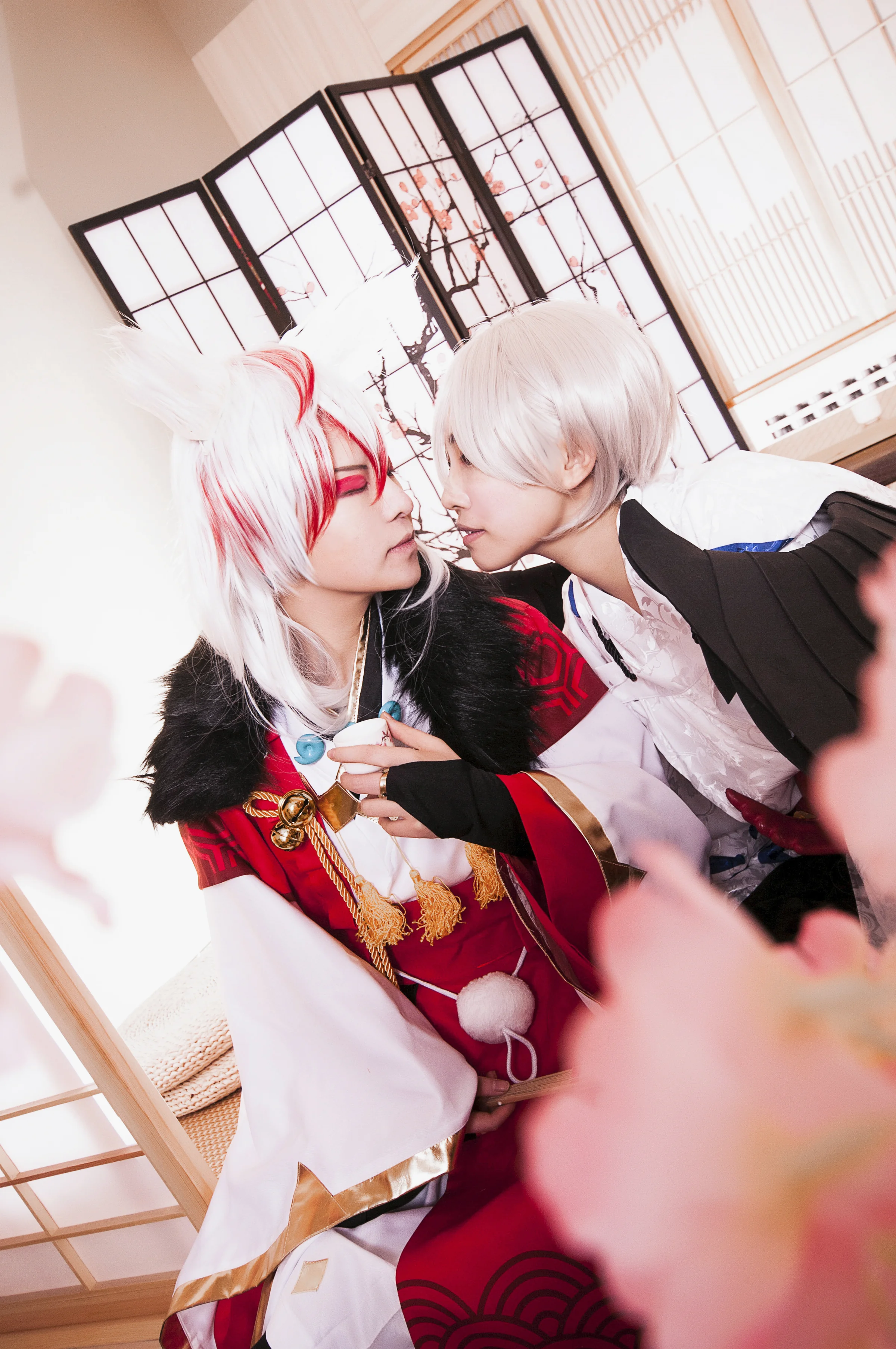 阴阳师手游妖狐x大天狗COS写真