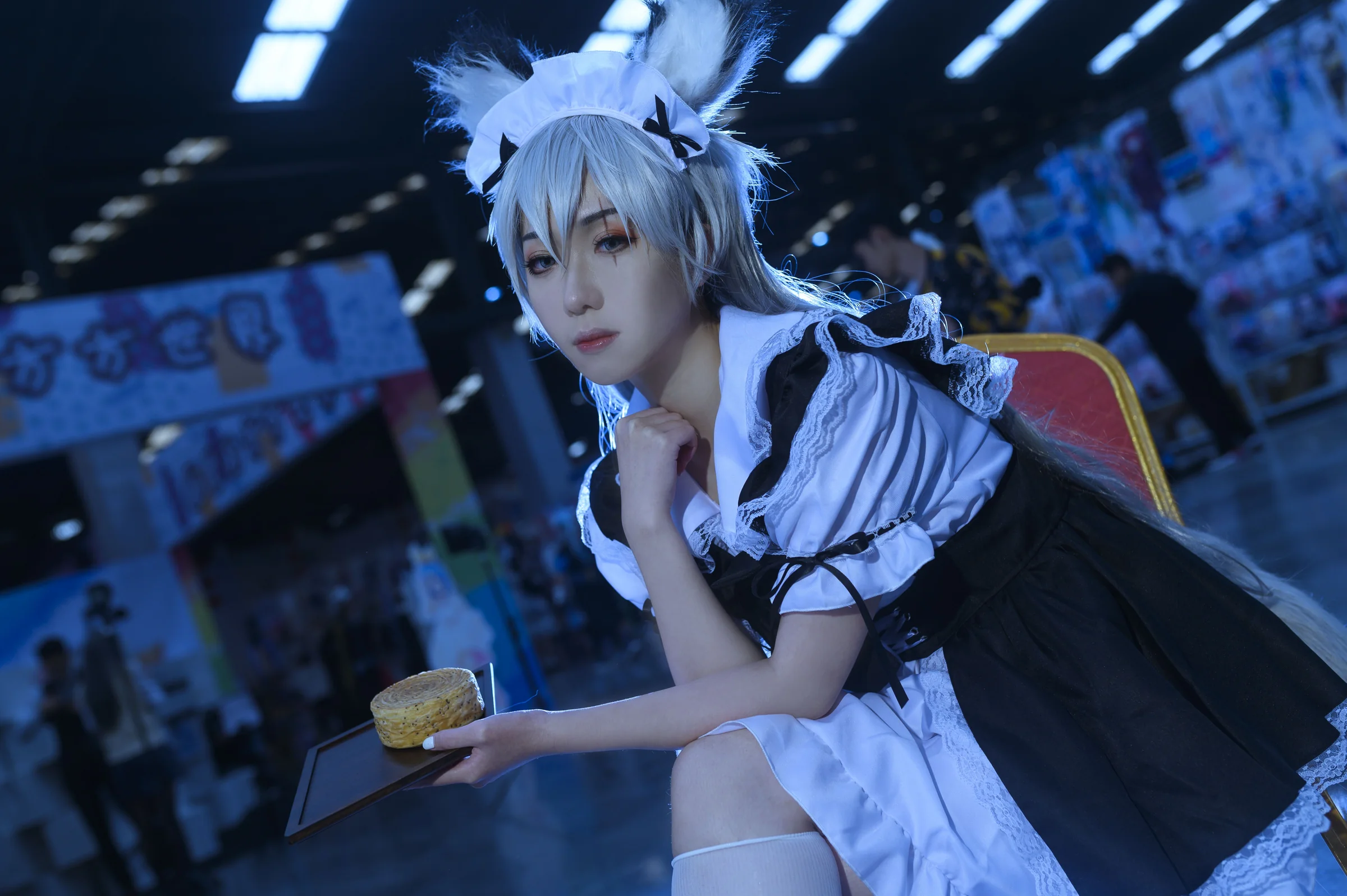 明日方舟 拉普兰德女仆COS写真（衍生）