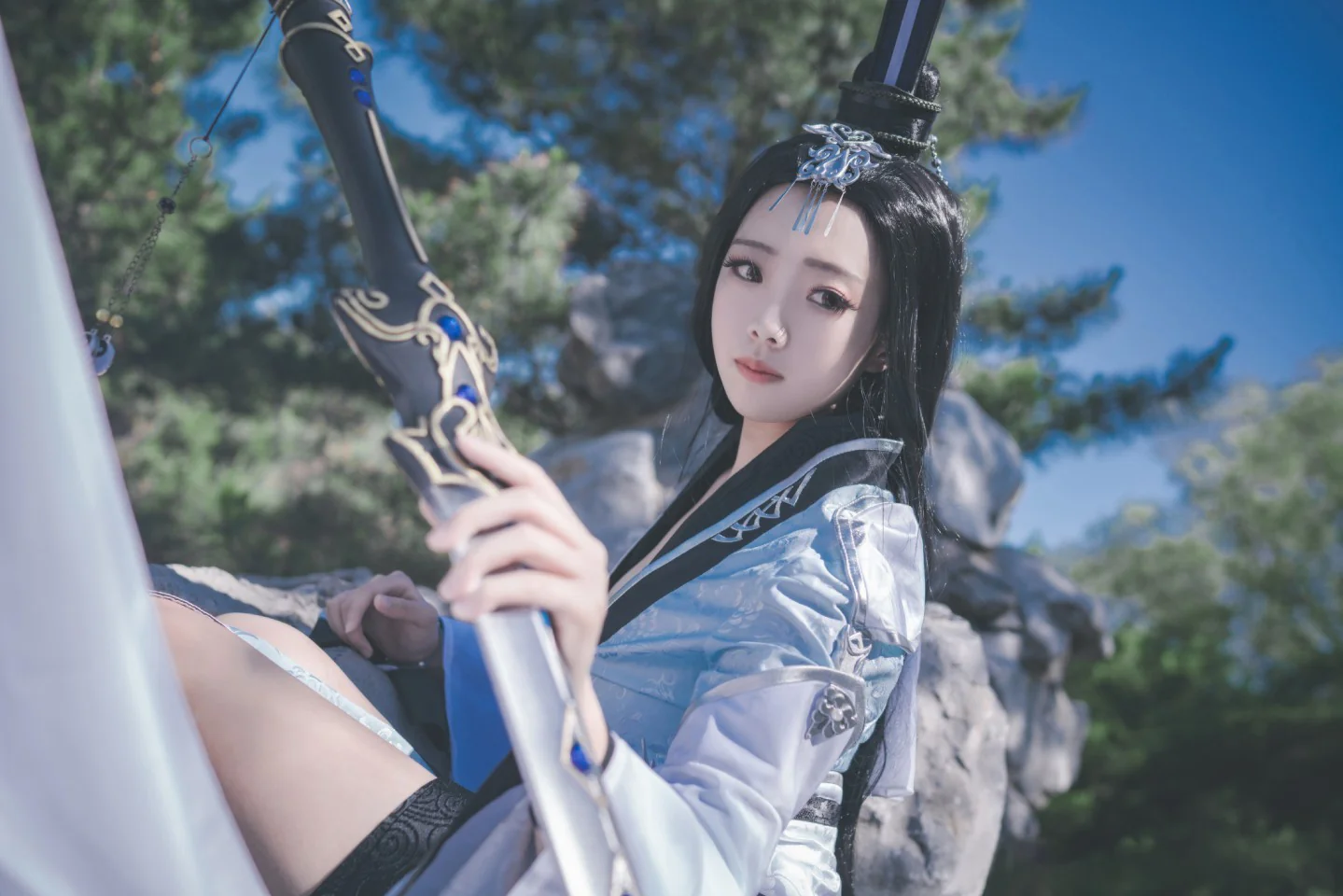 剑网三 破军道姑COS写真