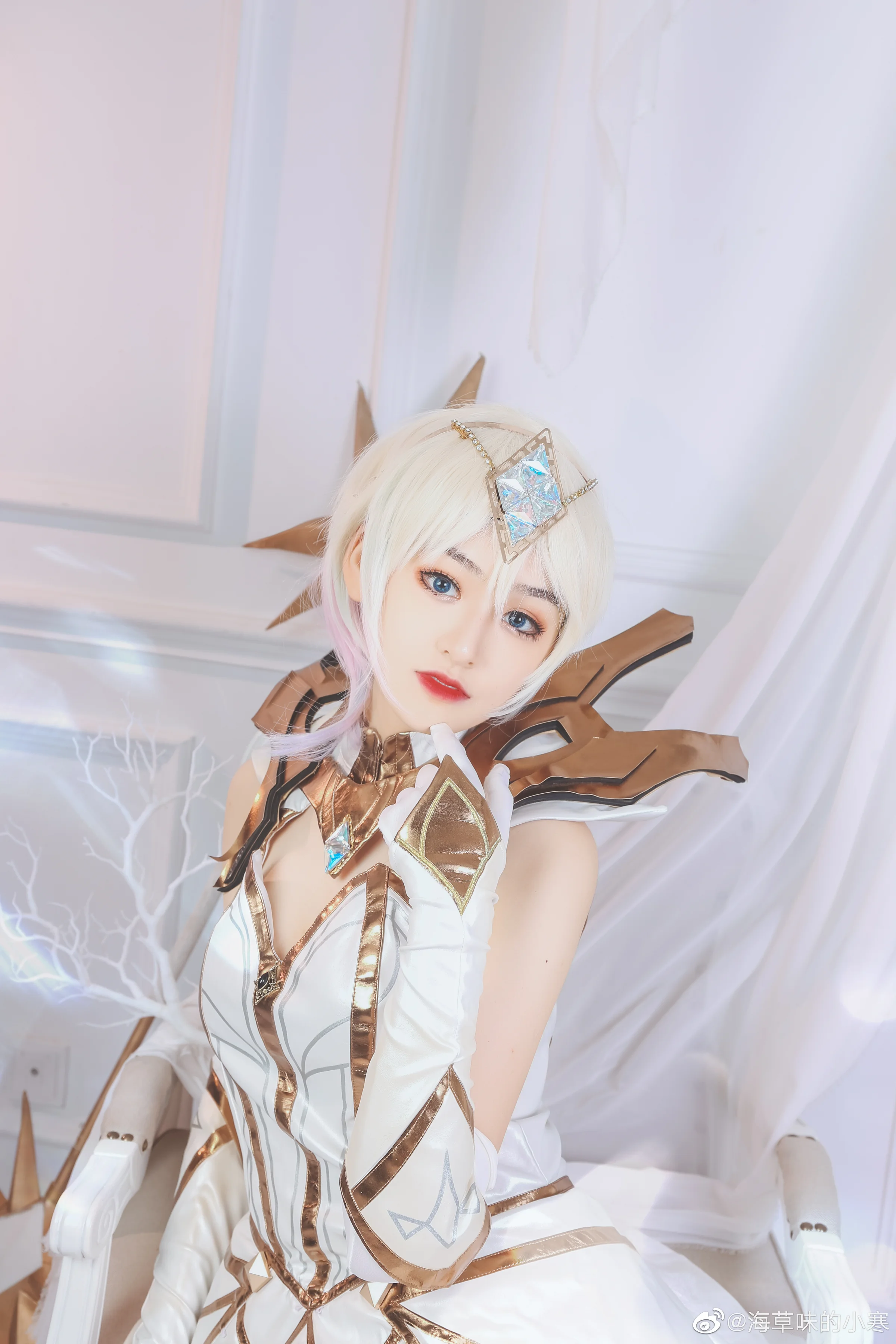 英雄联盟拉克丝大元素使COS写真