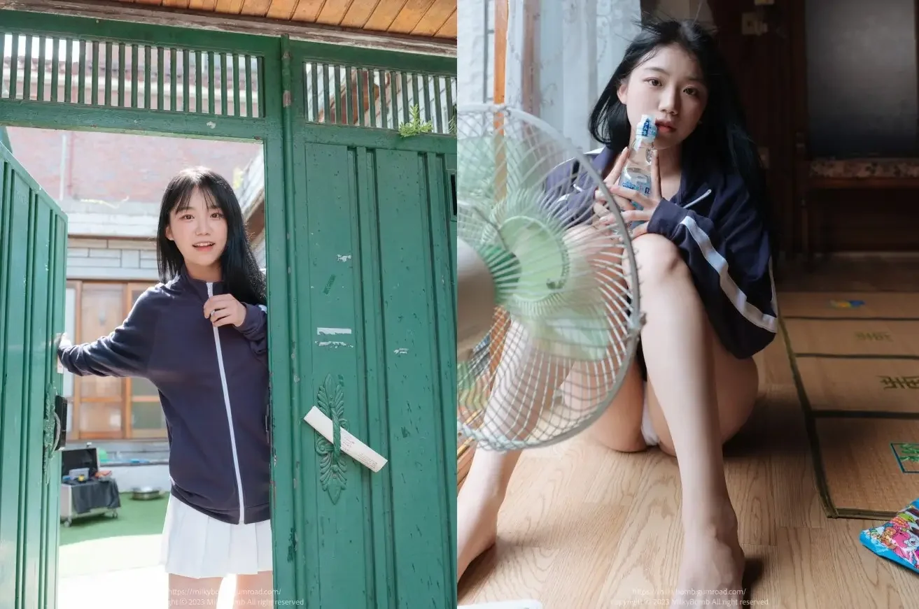 [MilkyBomb] Yui: Vol.2 Tracksuit (유 Been 체육복)｜高清图片集