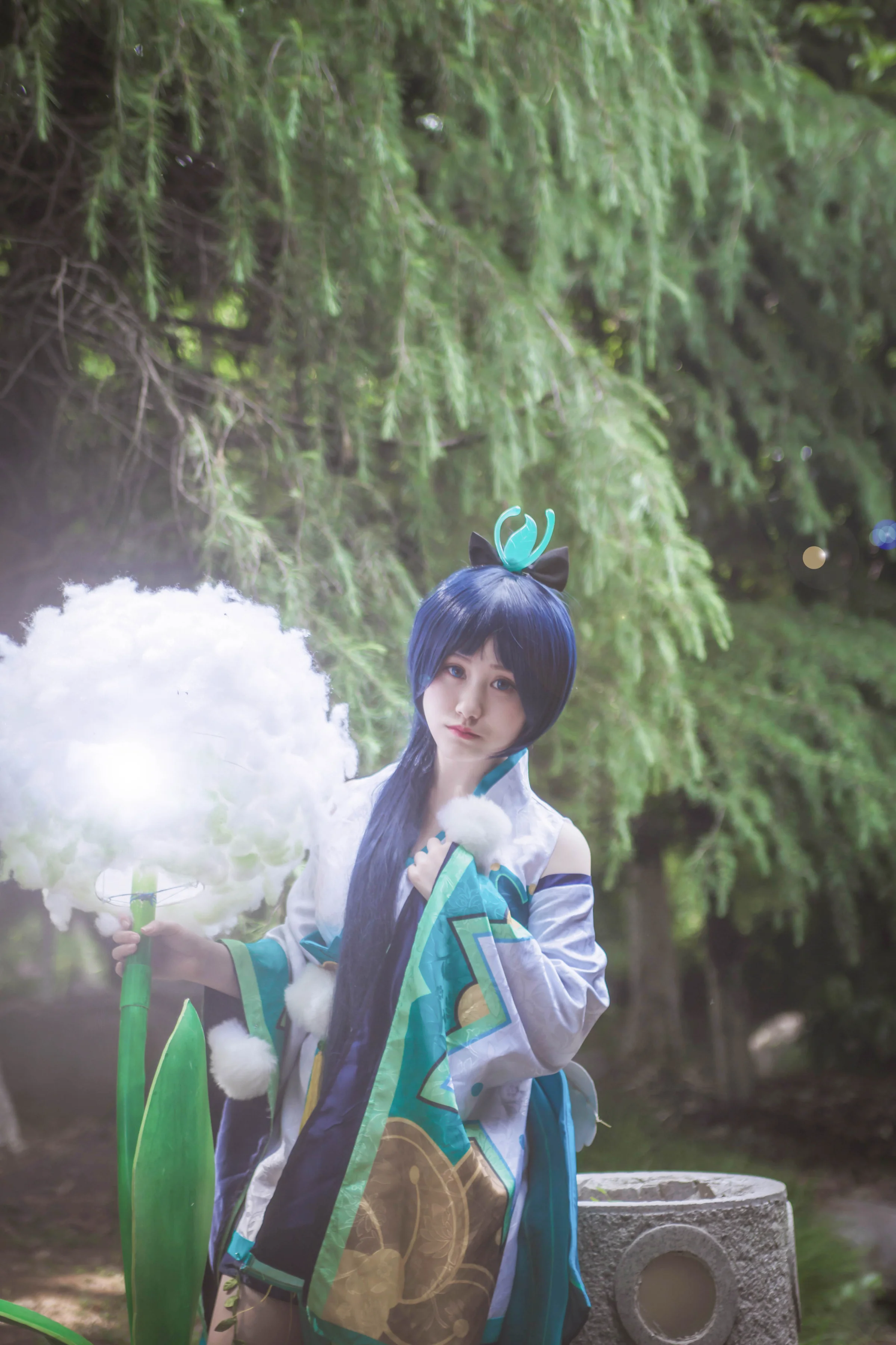 《阴阳师》萤草COS写真