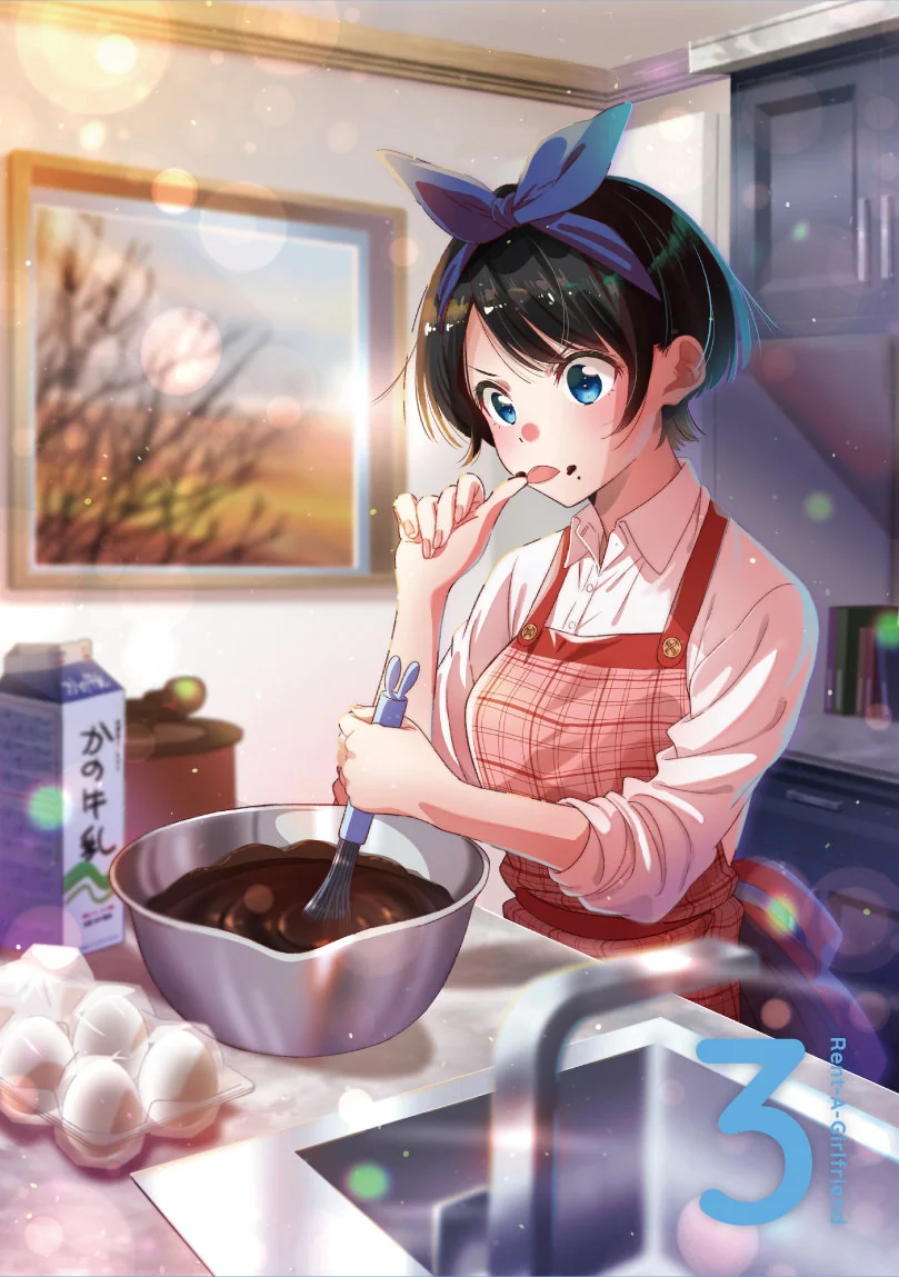 动画《租借女友》第二季 Blu-ray&DVD 第三卷封面插图公开｜高清图片集