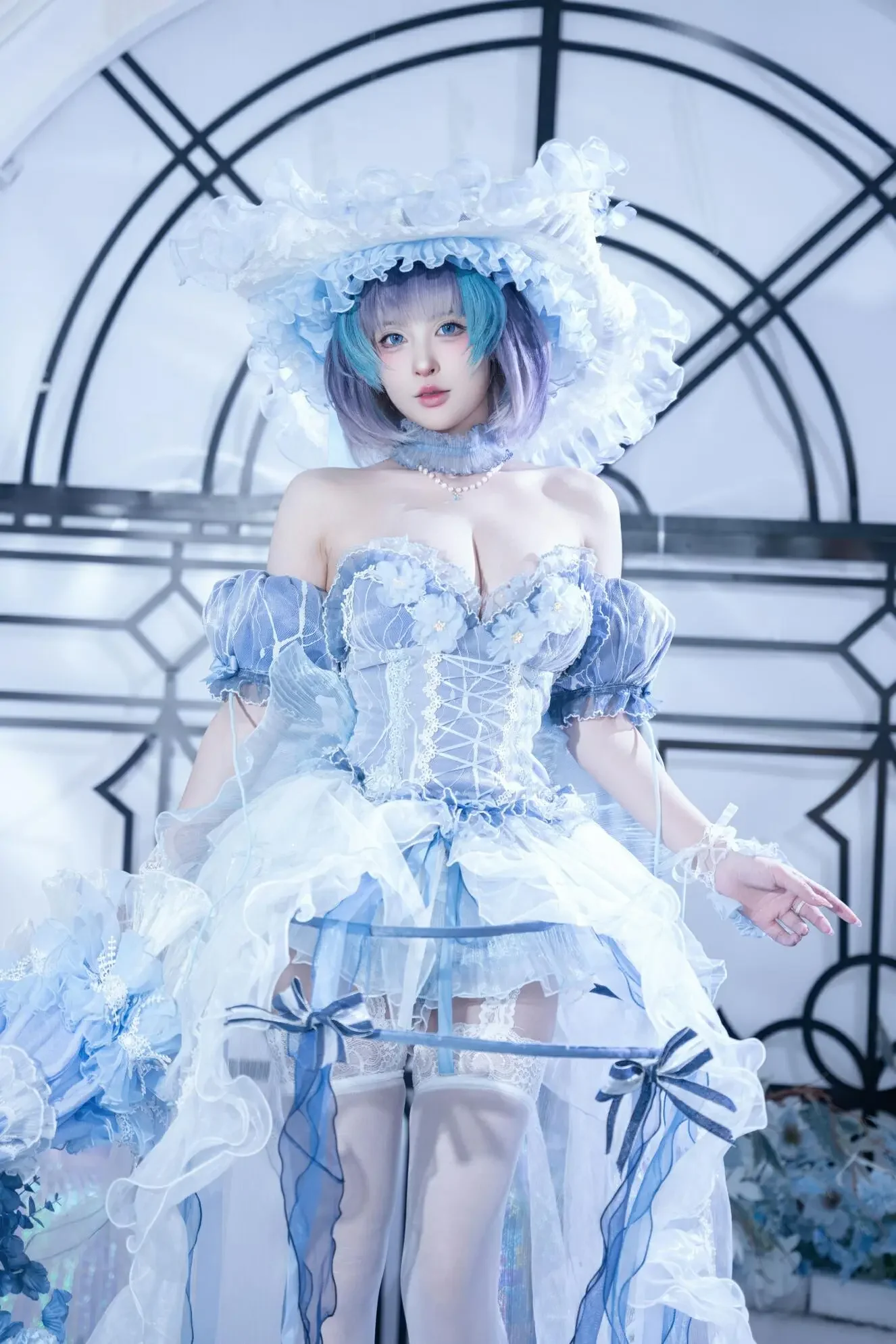 清水由乃 – 碧蓝航线 柴郡废稿礼服｜高清图片集