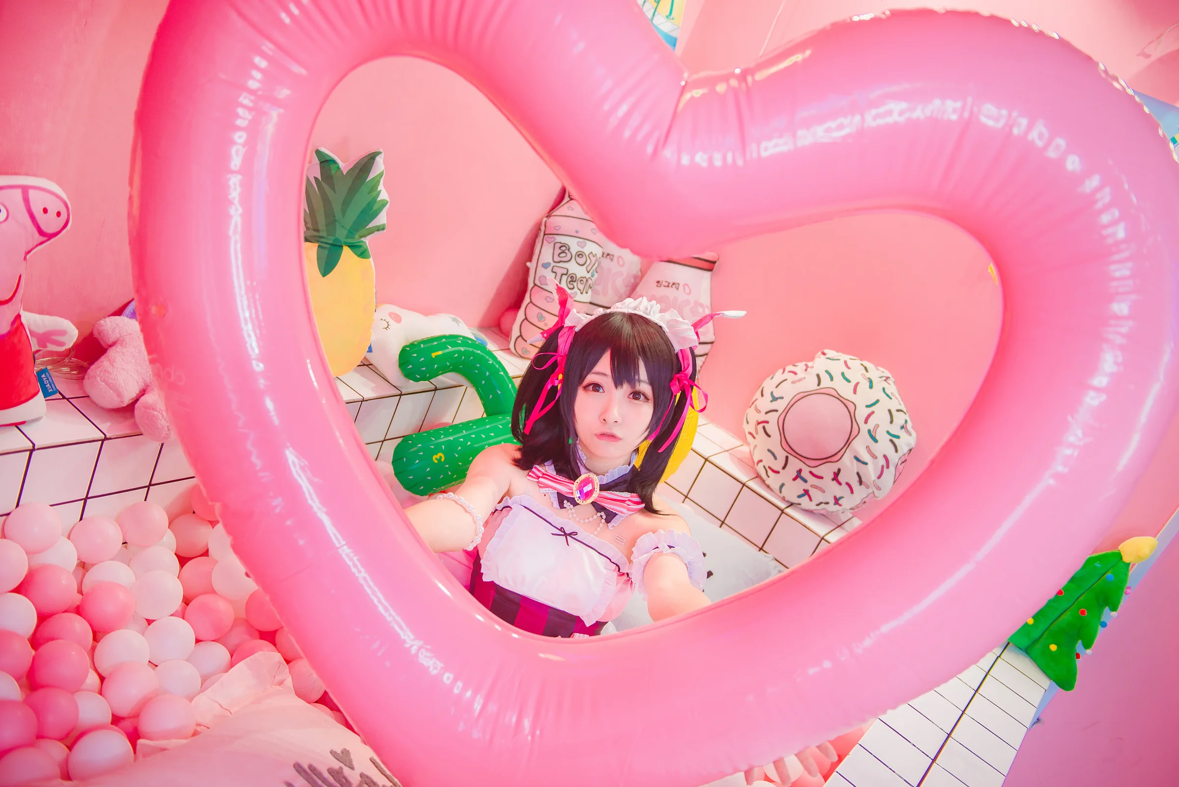 Love live！妮可情人节女仆COS写真