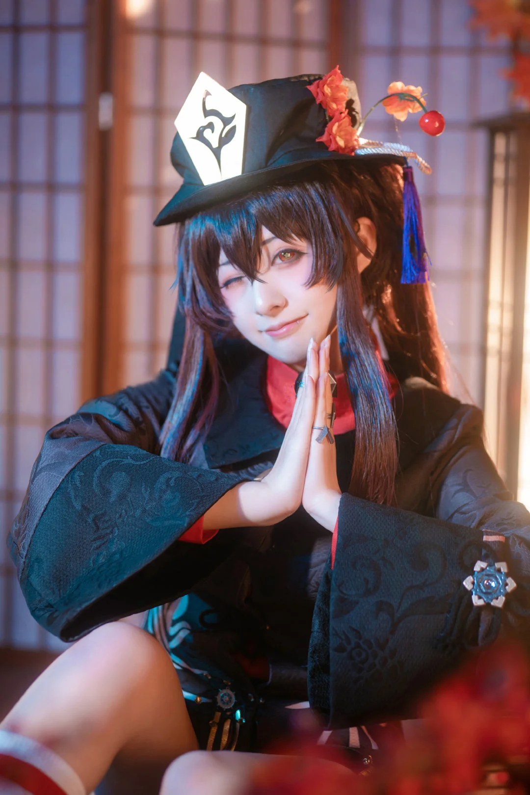 原神 胡桃COS写真