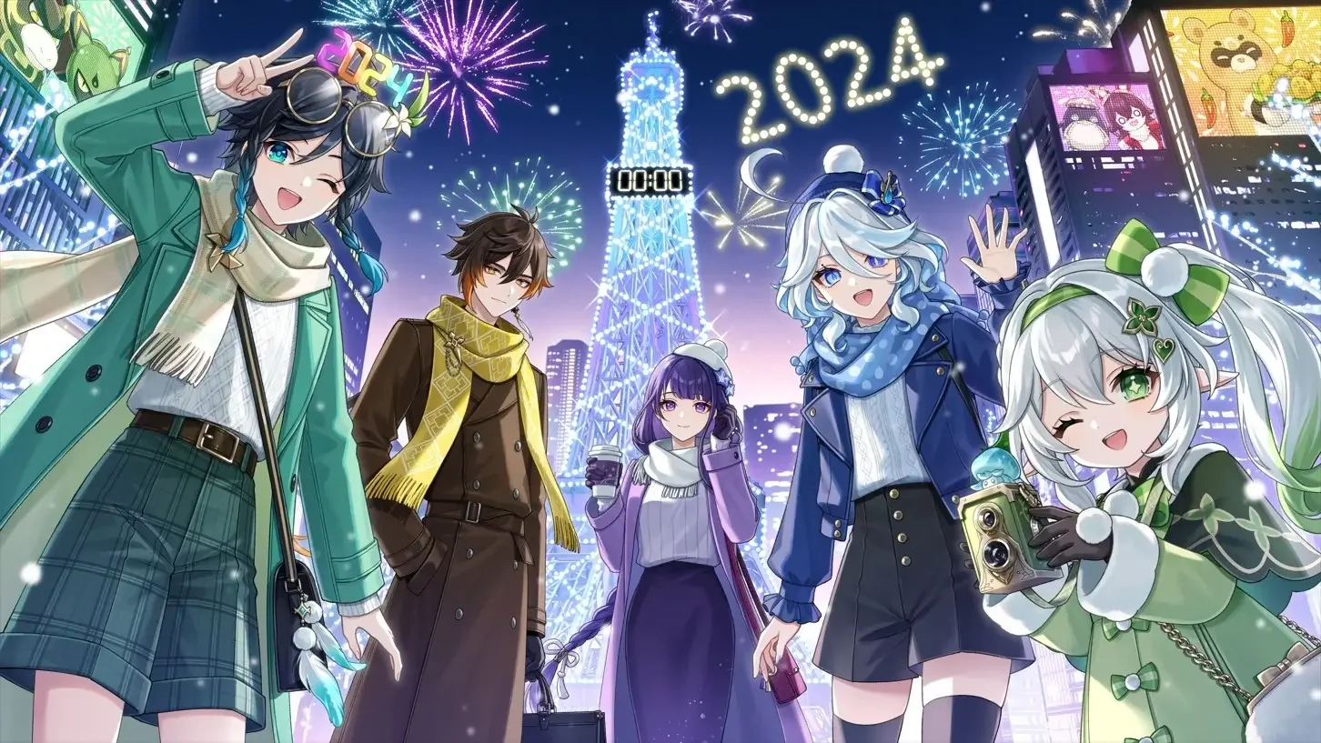 原神 2024新年 4K壁纸｜高清图片集