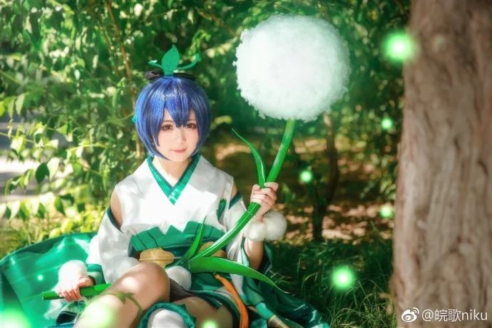 阴阳师莹草COS写真，永远可爱