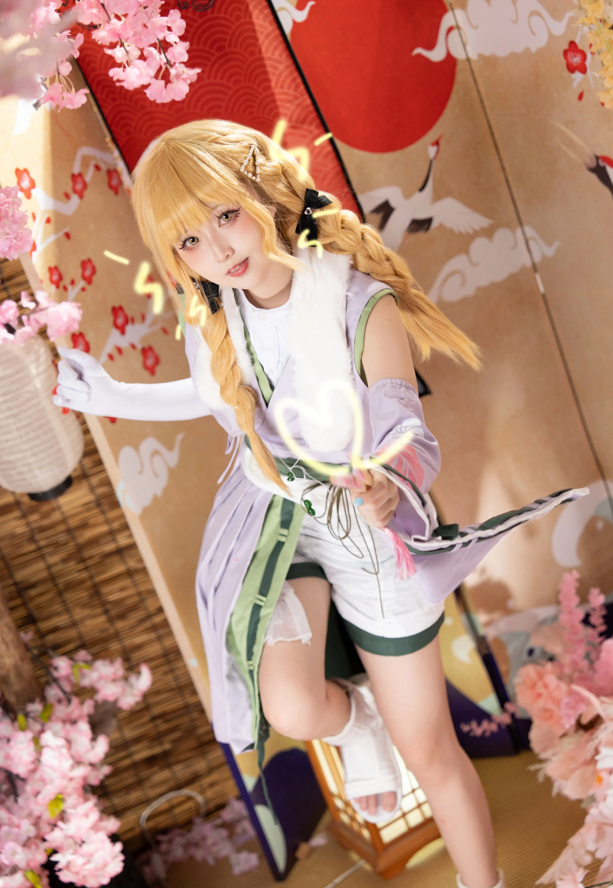 《学园偶像大师》藤田琴音COS写真
