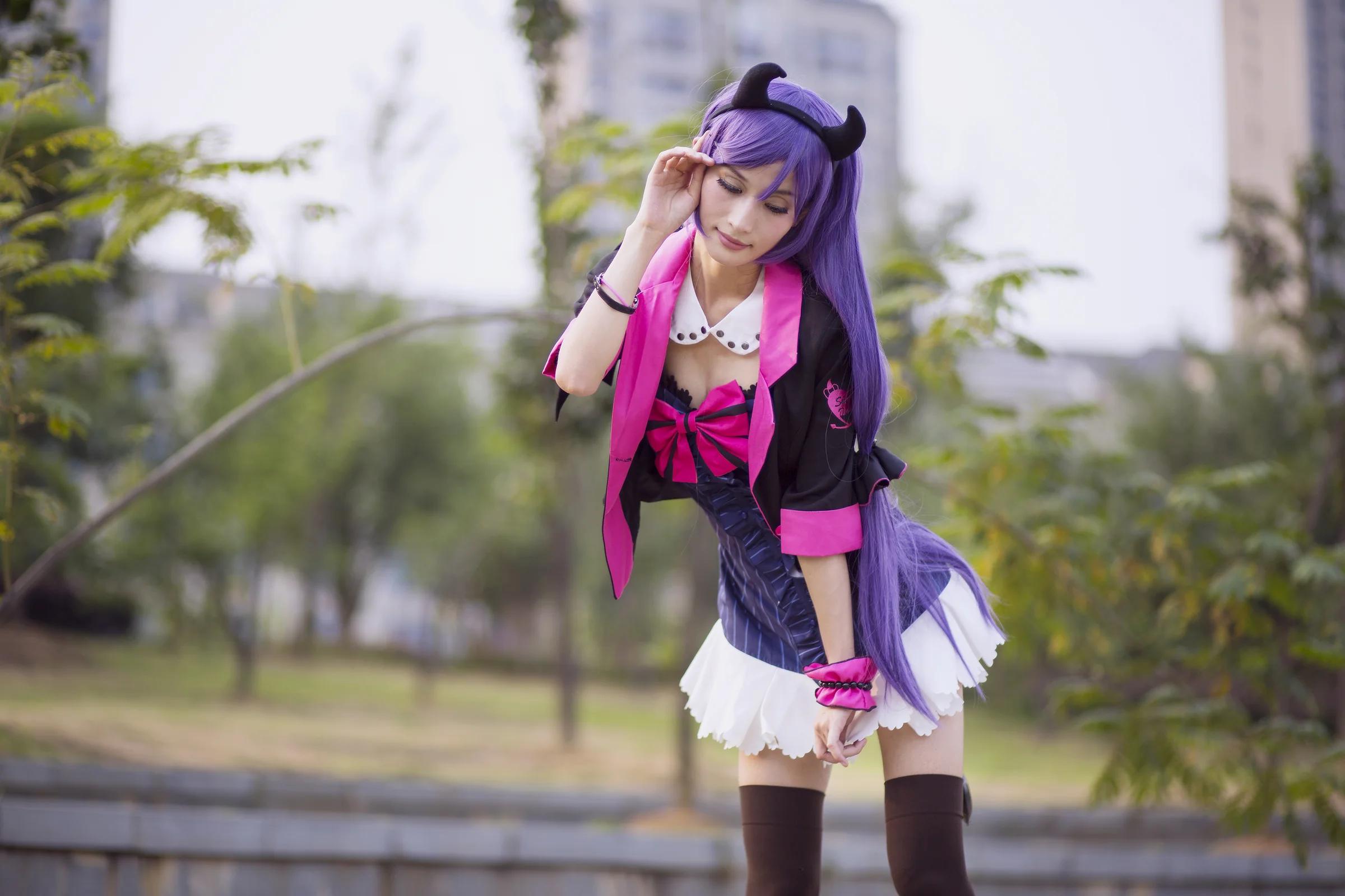 lovelive 希魔 小恶魔未觉醒COS写真