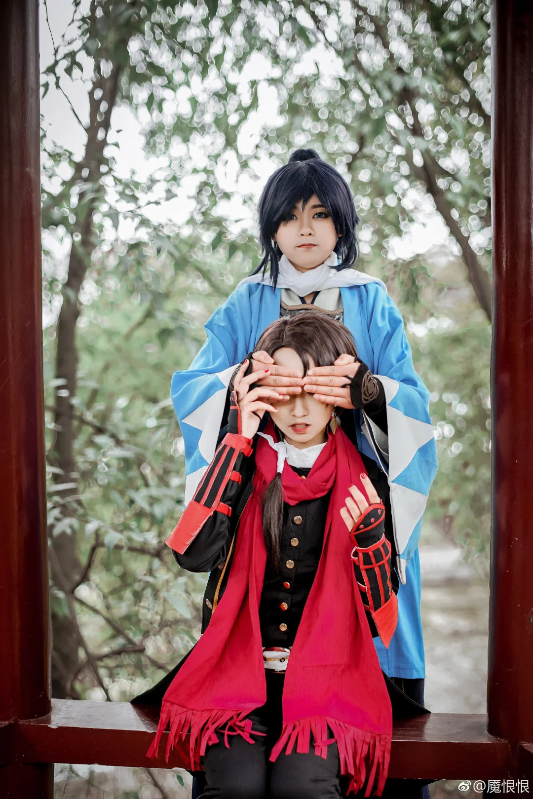 刀剑乱舞 安定 清光COS写真