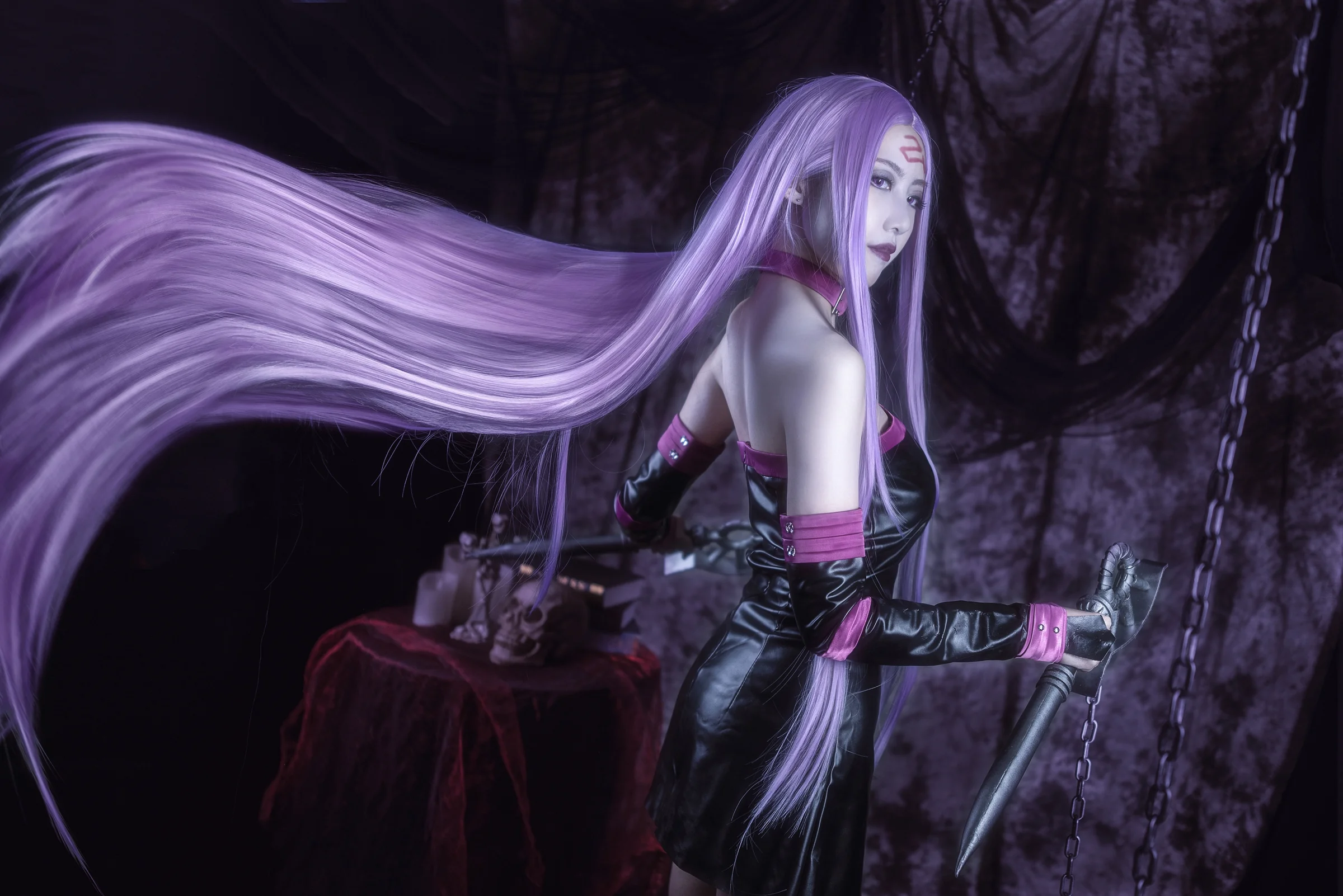 Fate 美杜莎Rider COS写真