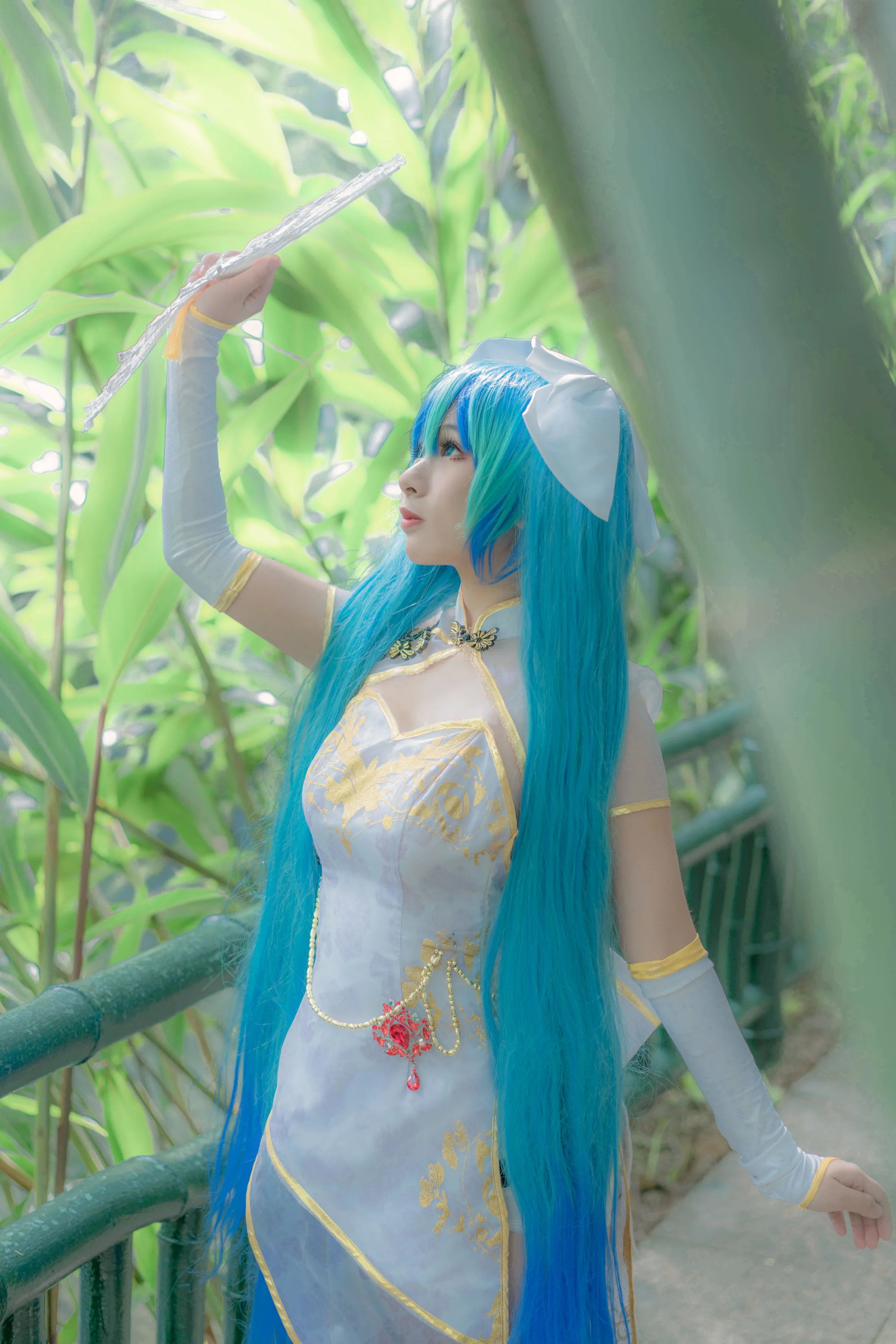 VOCALOIDmiku金丝雀COS写真