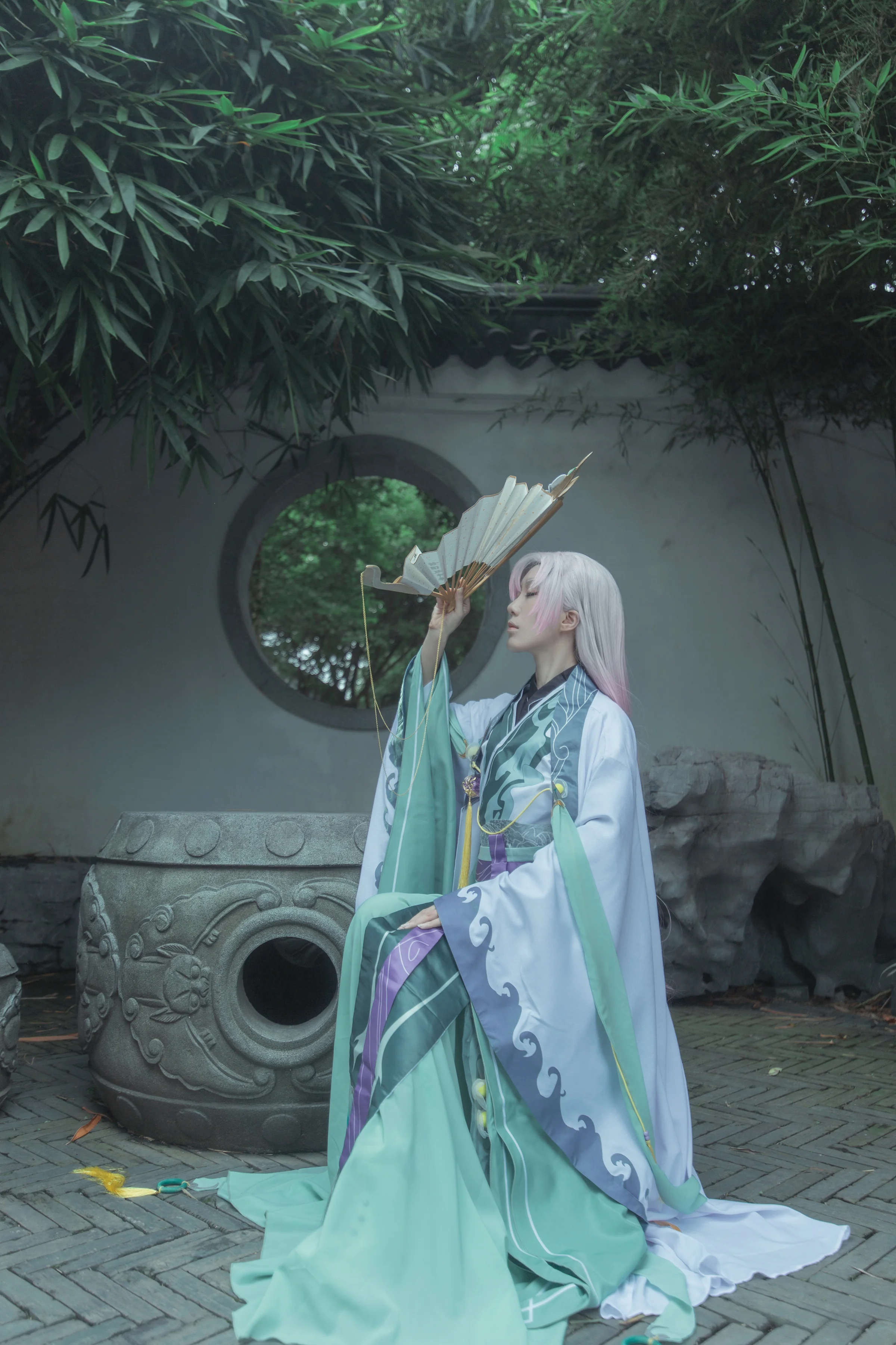 食物语·龙井虾仁COS写真