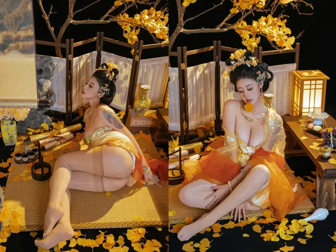 奈汐酱nice – 金笺寄月｜高清图片集
