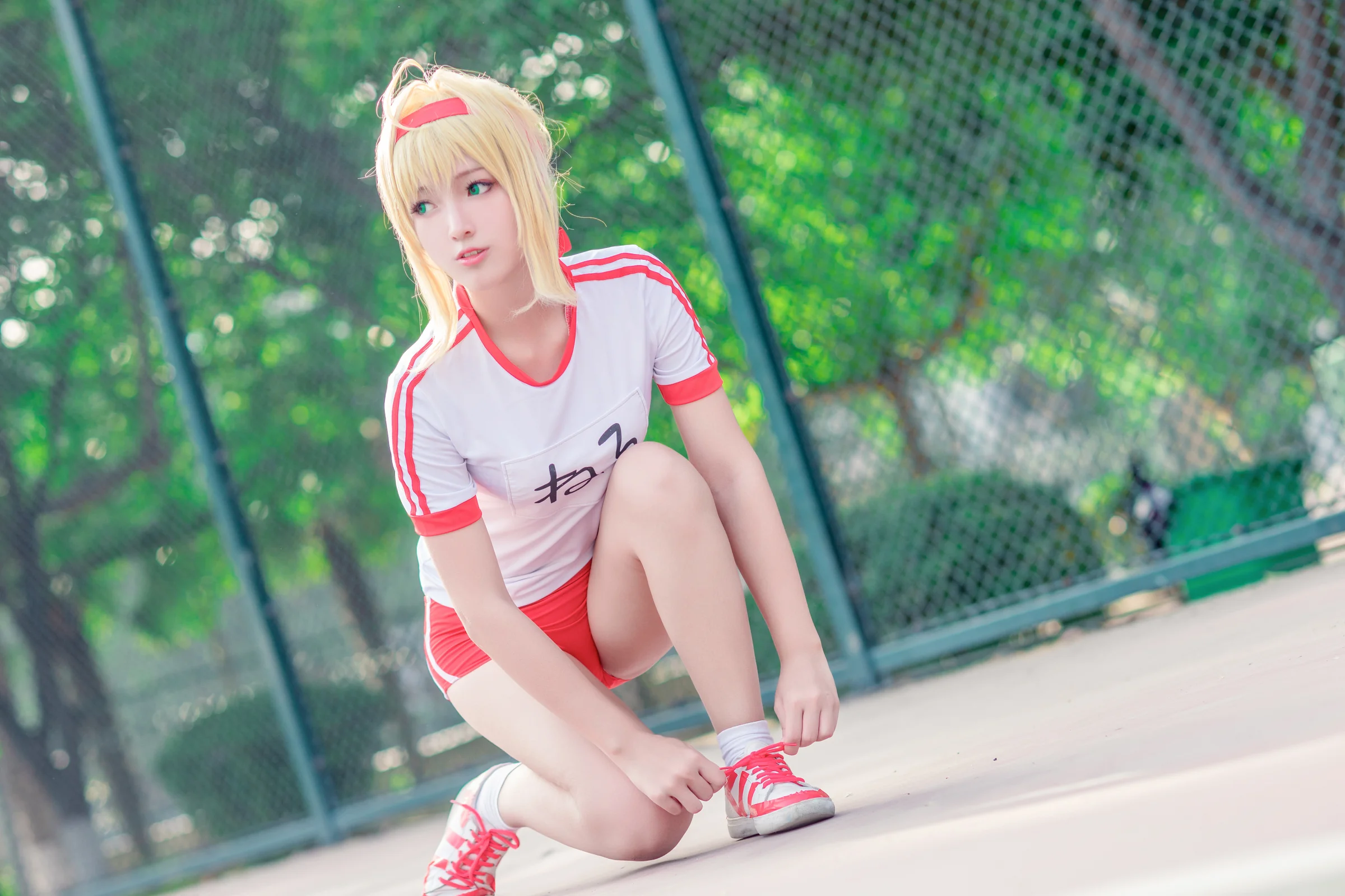 fgo 尼禄体操服COS写真