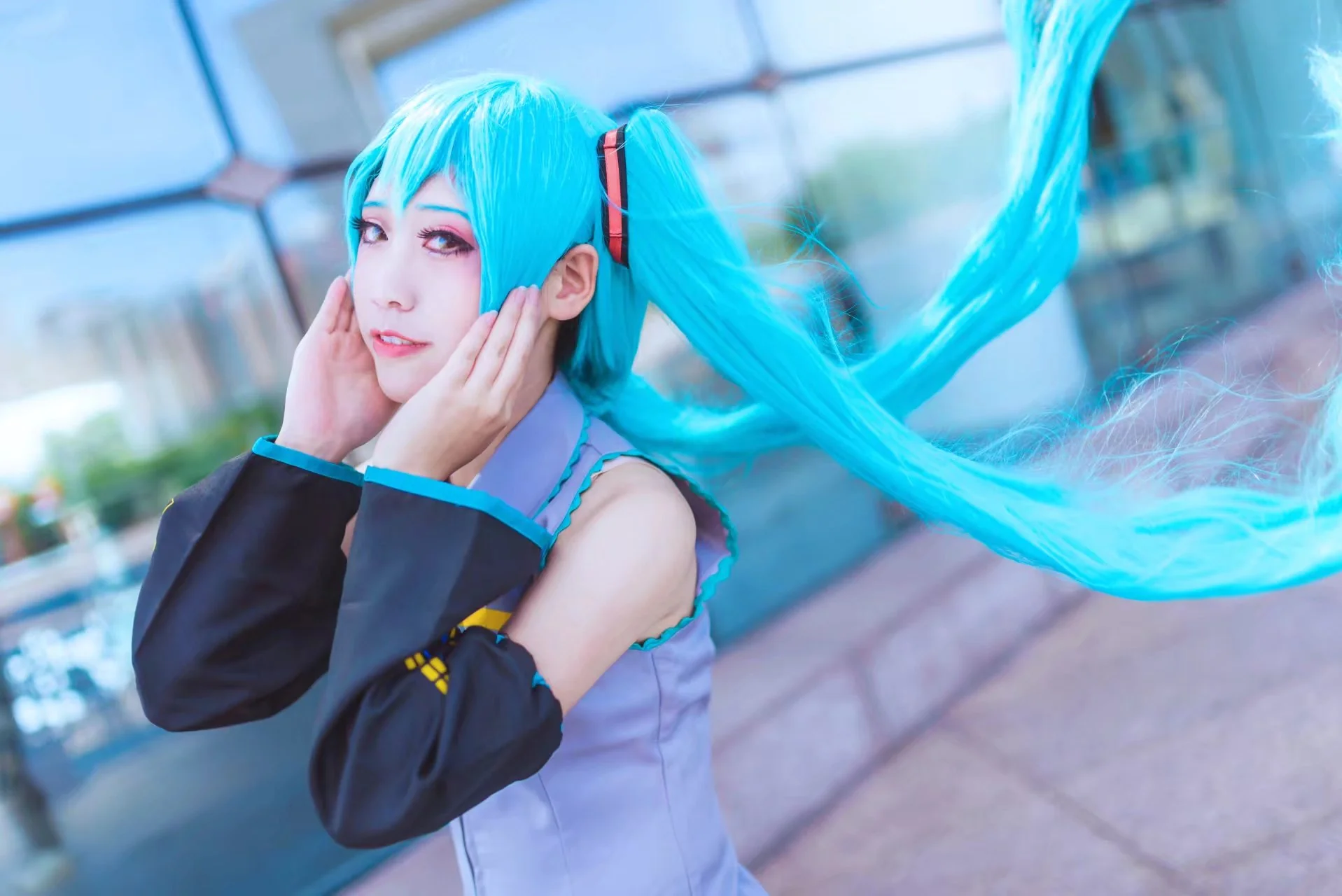 v＋初音未来COS写真