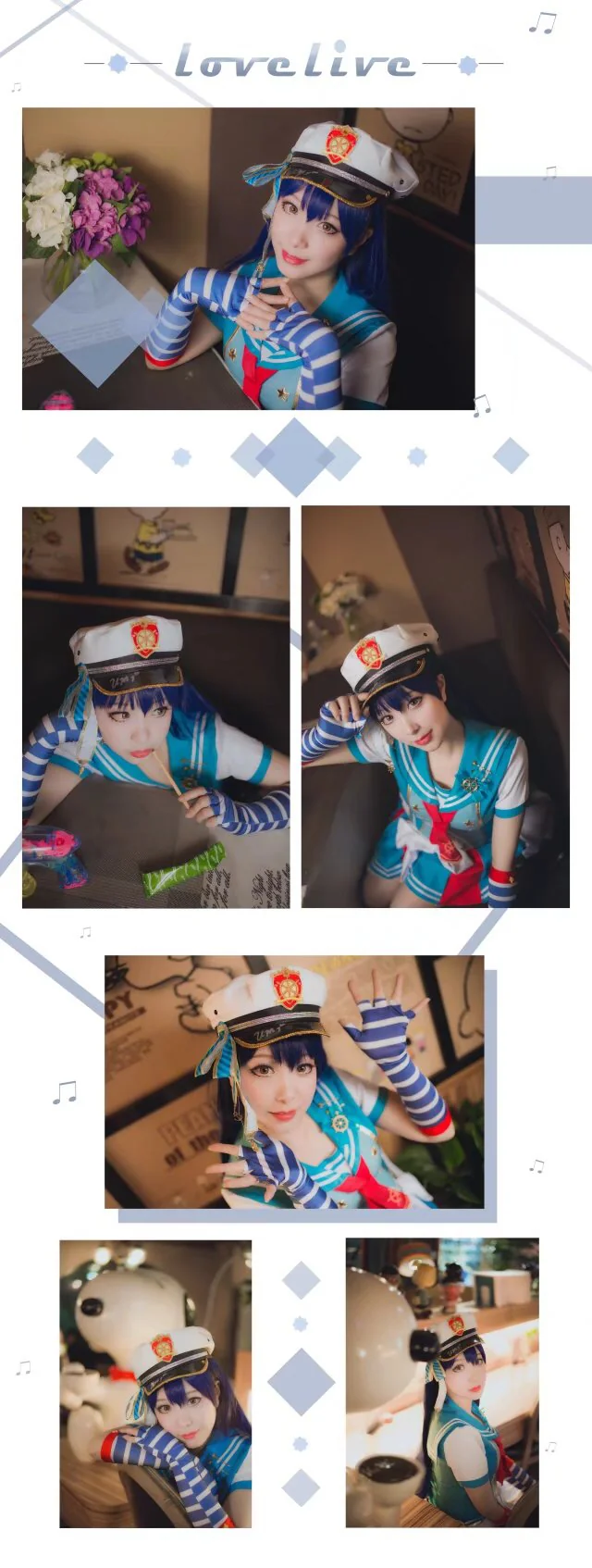 Love live！海未 海军COS写真