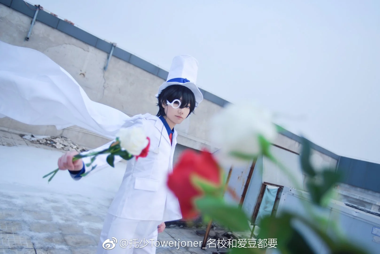「名侦探柯南」怪盗KID COS写真