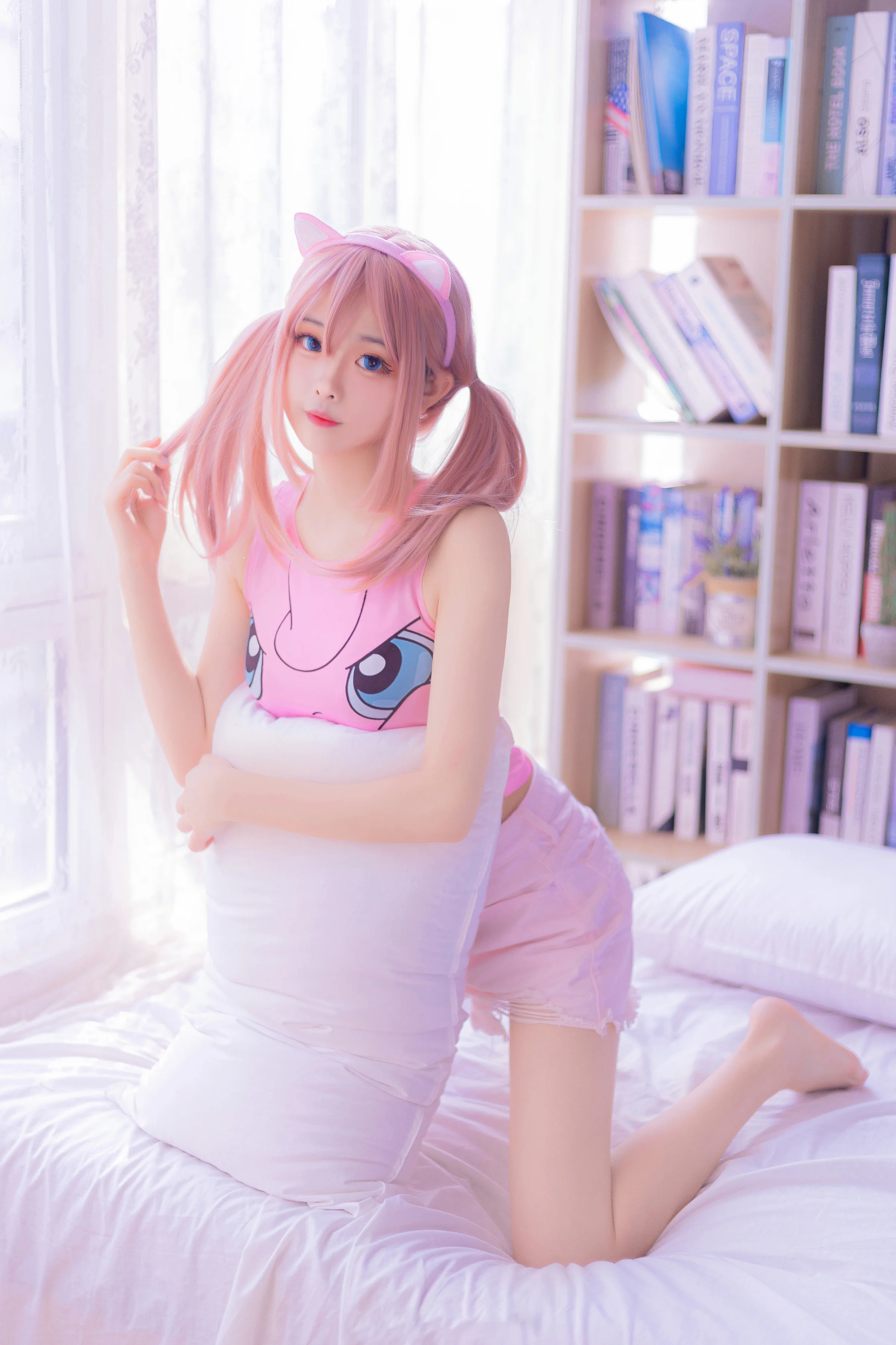 精灵宝可梦 胖丁拟人COS写真