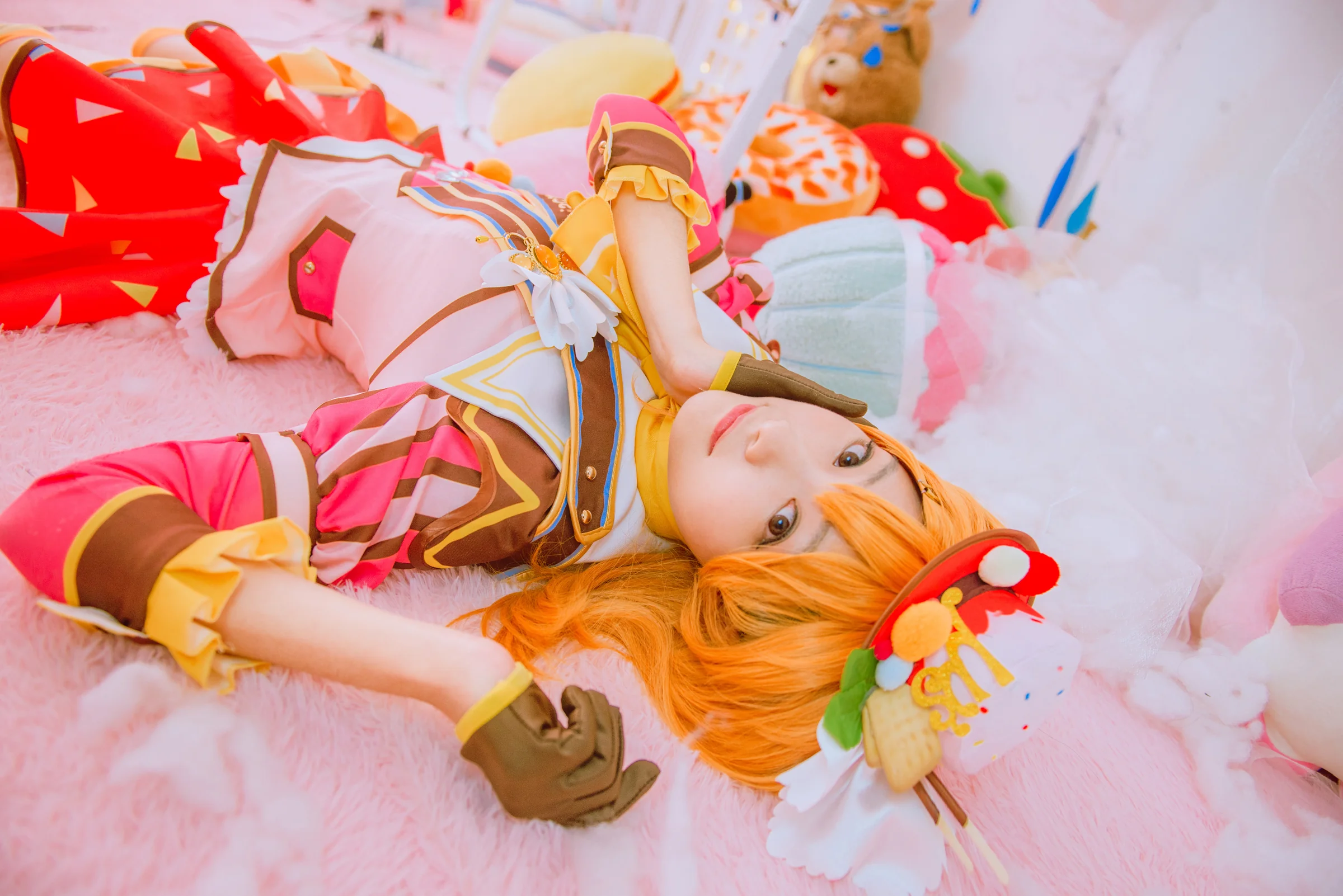 LoveLive！高坂穗乃果冰淇淋觉醒COS写真