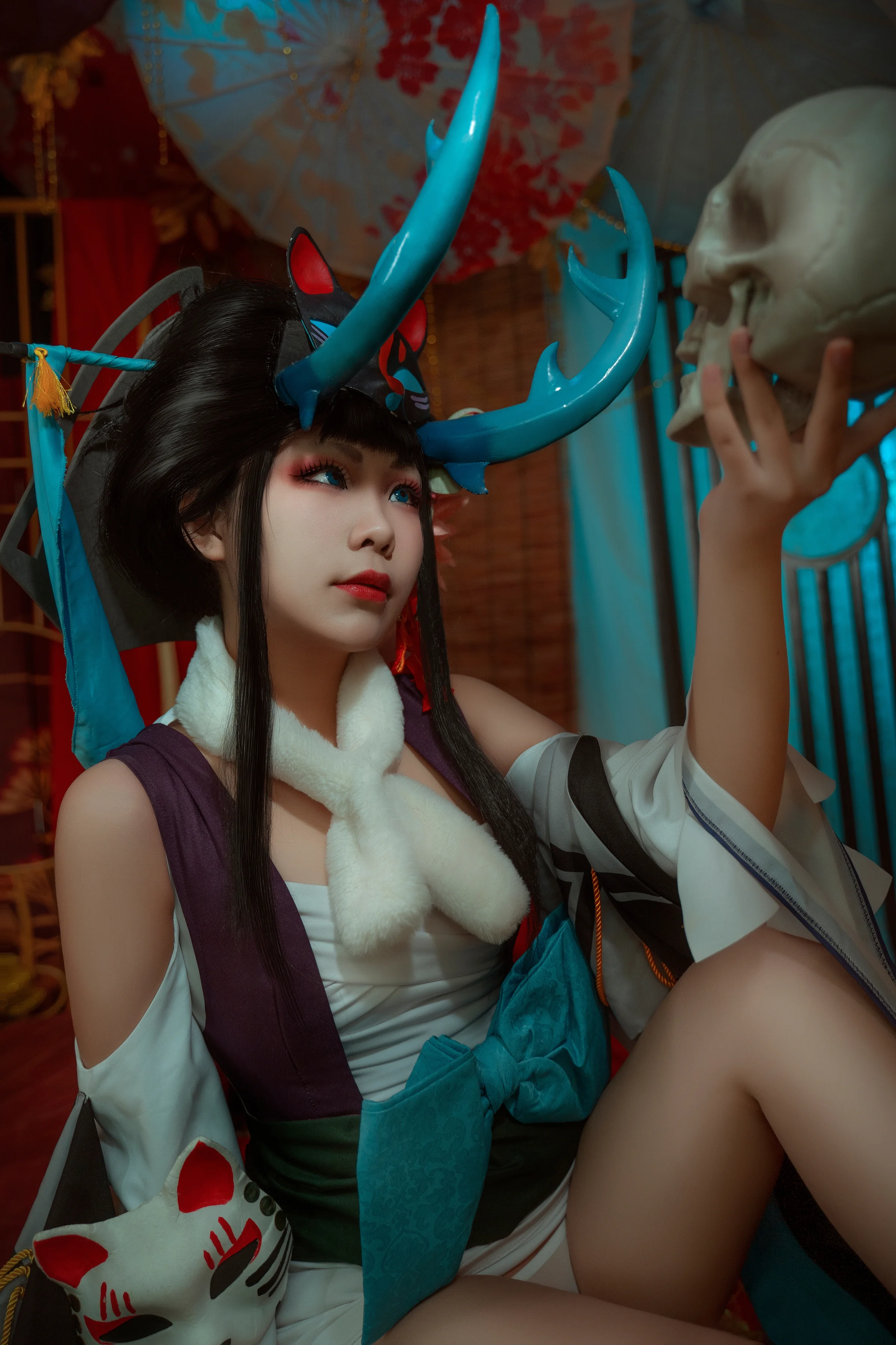 阴阳师 阎魔COS写真