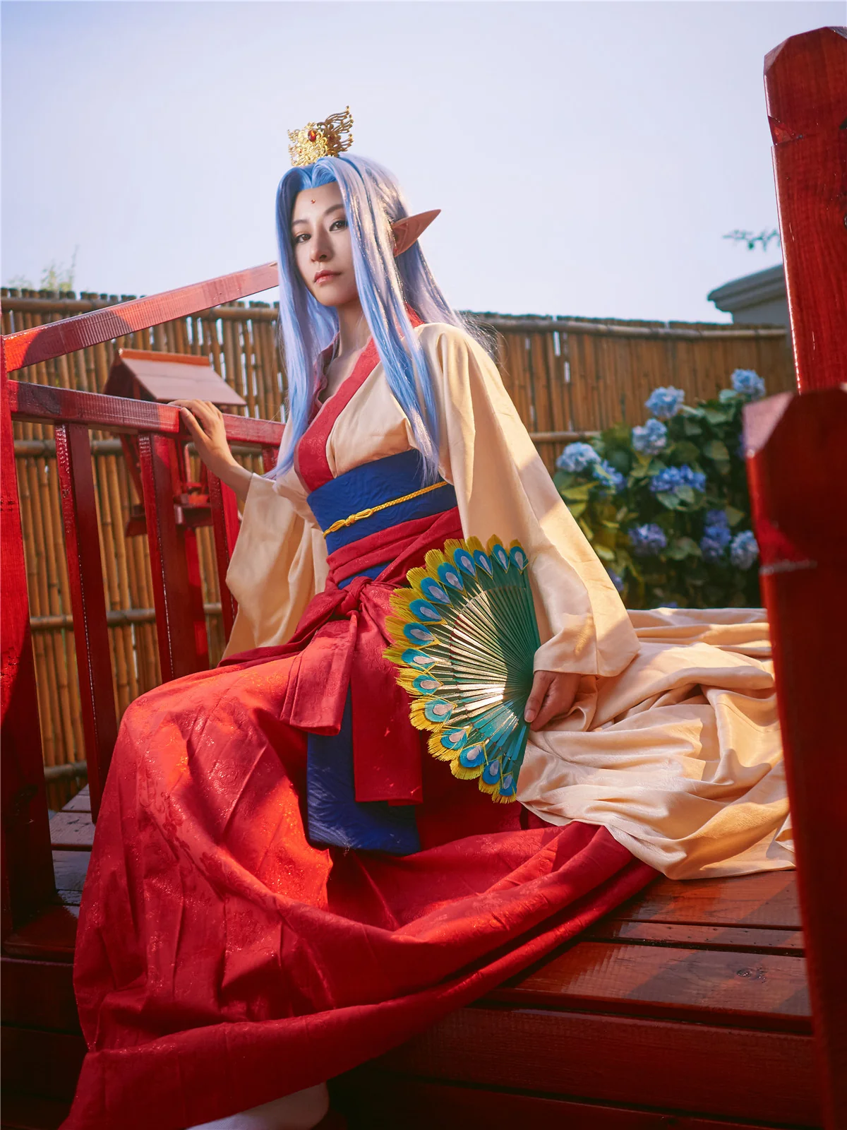 银魂孔雀姬COS写真