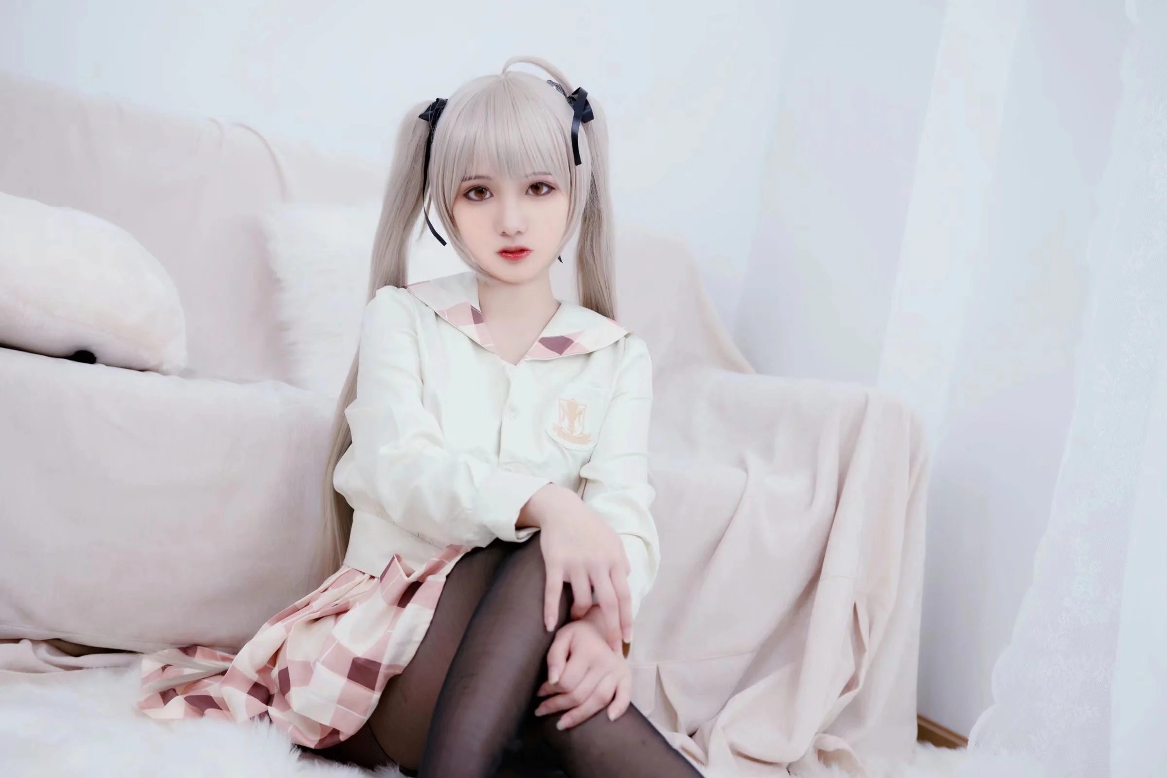 穹妹制服COS写真