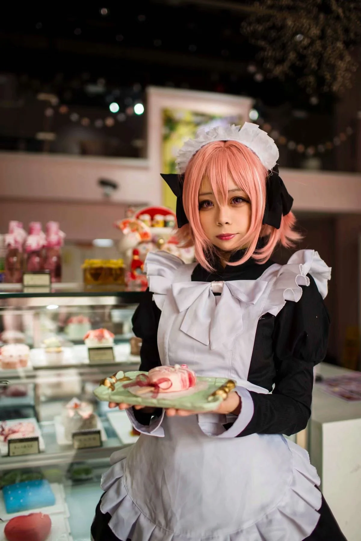 Fate/GrandOrder 阿斯托尔福 女仆COS写真