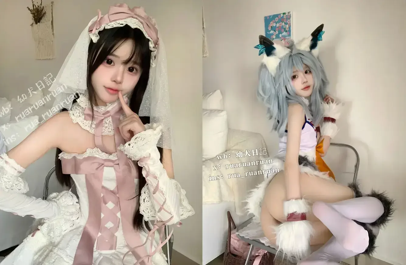 rua阮阮 – 初恋缎带+刹那｜高清图片集