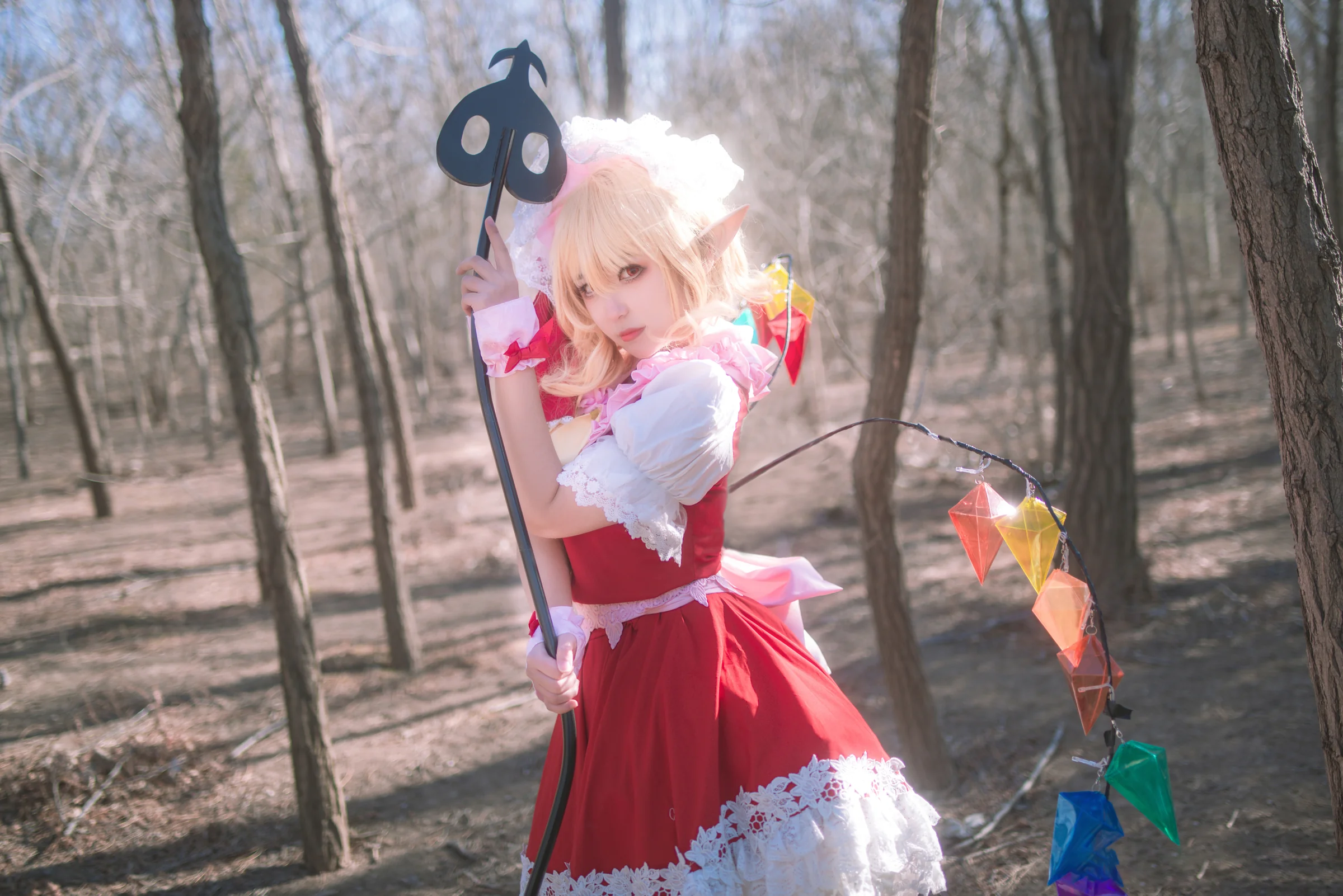 东方project 芙兰朵露·斯卡蕾特COS写真