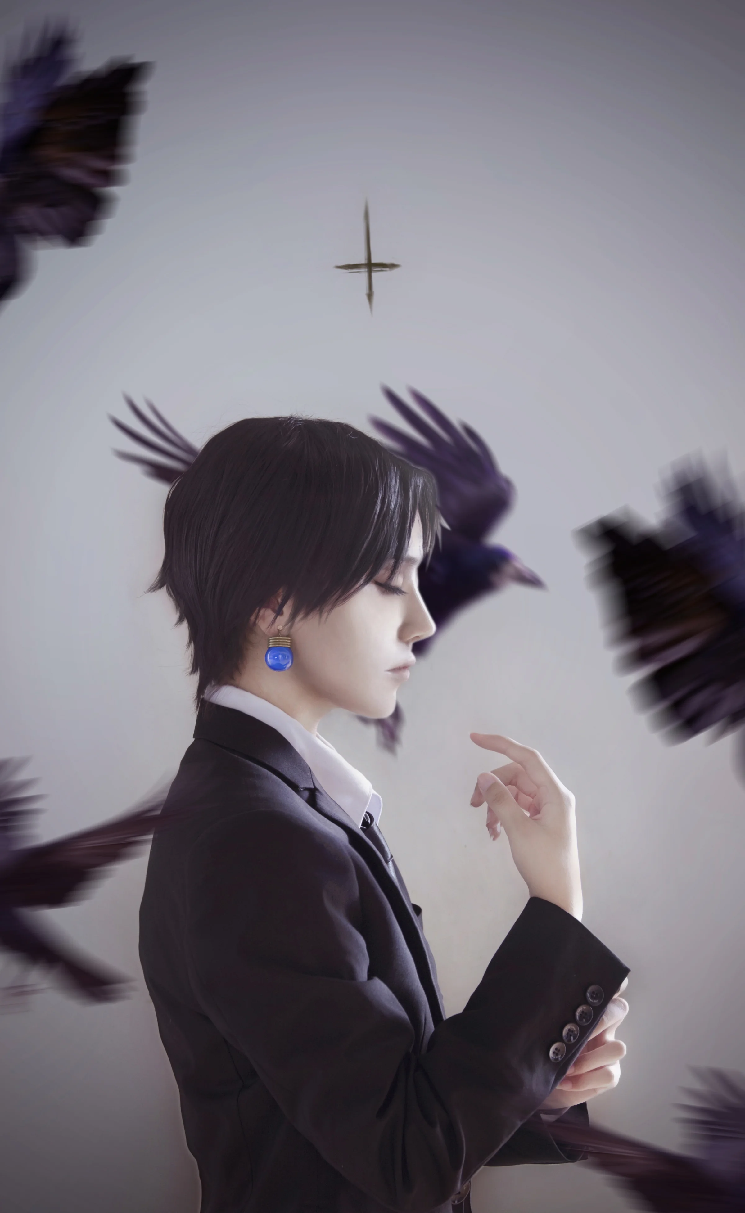 全职猎人库洛洛COS写真
