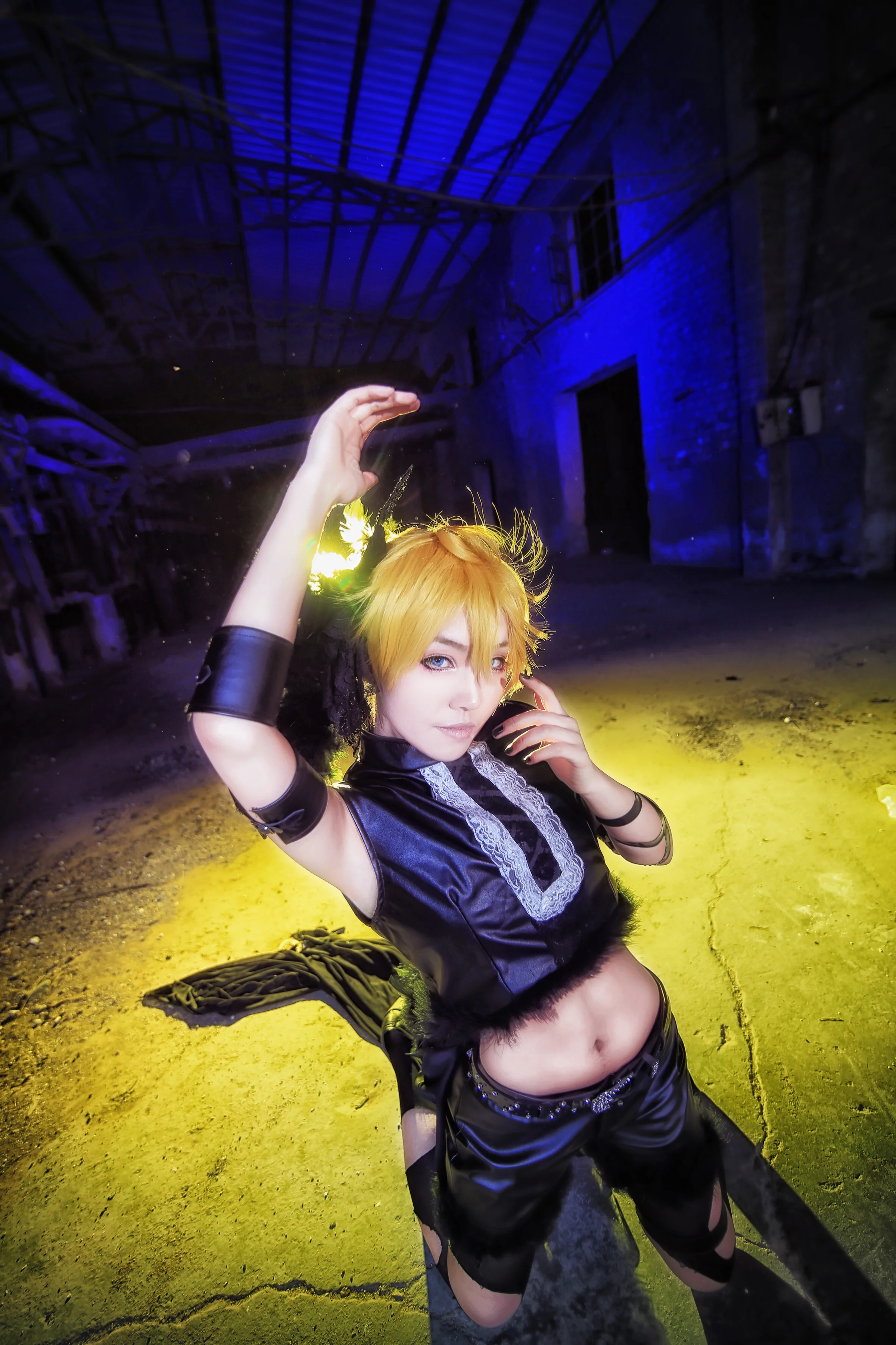 VOCALOID镜音连COS写真
