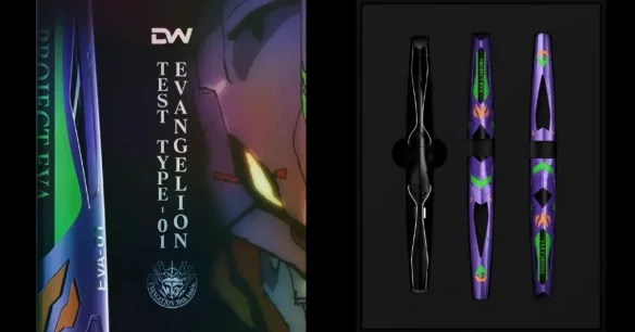 《EVA》推出初号机联动主题钢笔：可自由更换外壳｜高清图片集