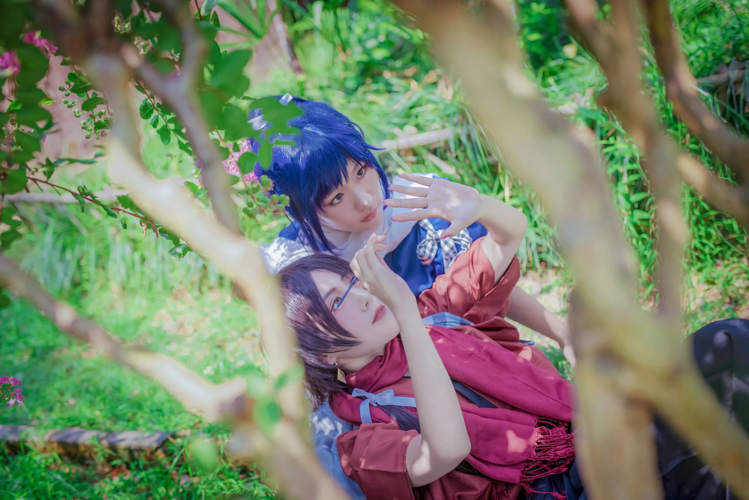 刀剑乱舞加州清光COS写真