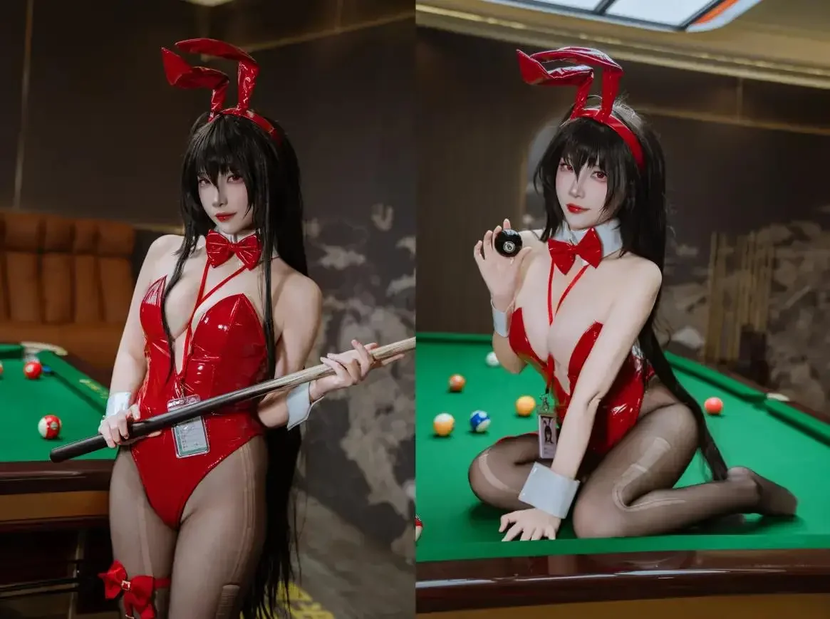 二佐Nisa – 碧蓝航线 大凤桌球兔女郎【31P】｜高清图片集