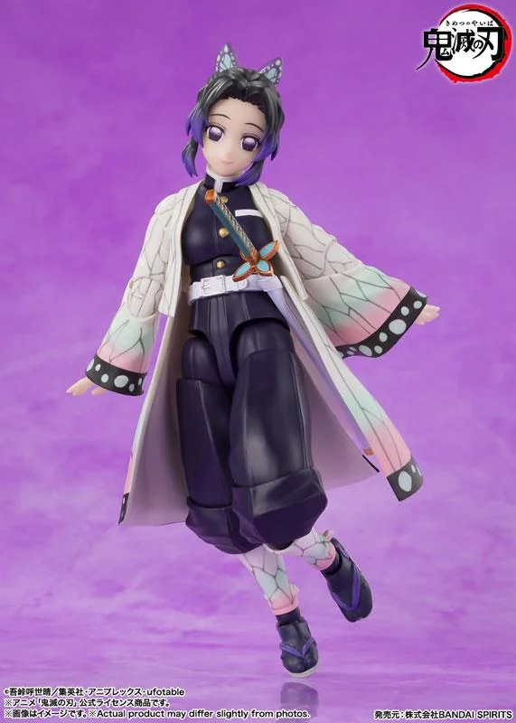 BANDAI SPIRITS推出《鬼灭之刃》胡蝶忍模型9月发售｜高清图片集