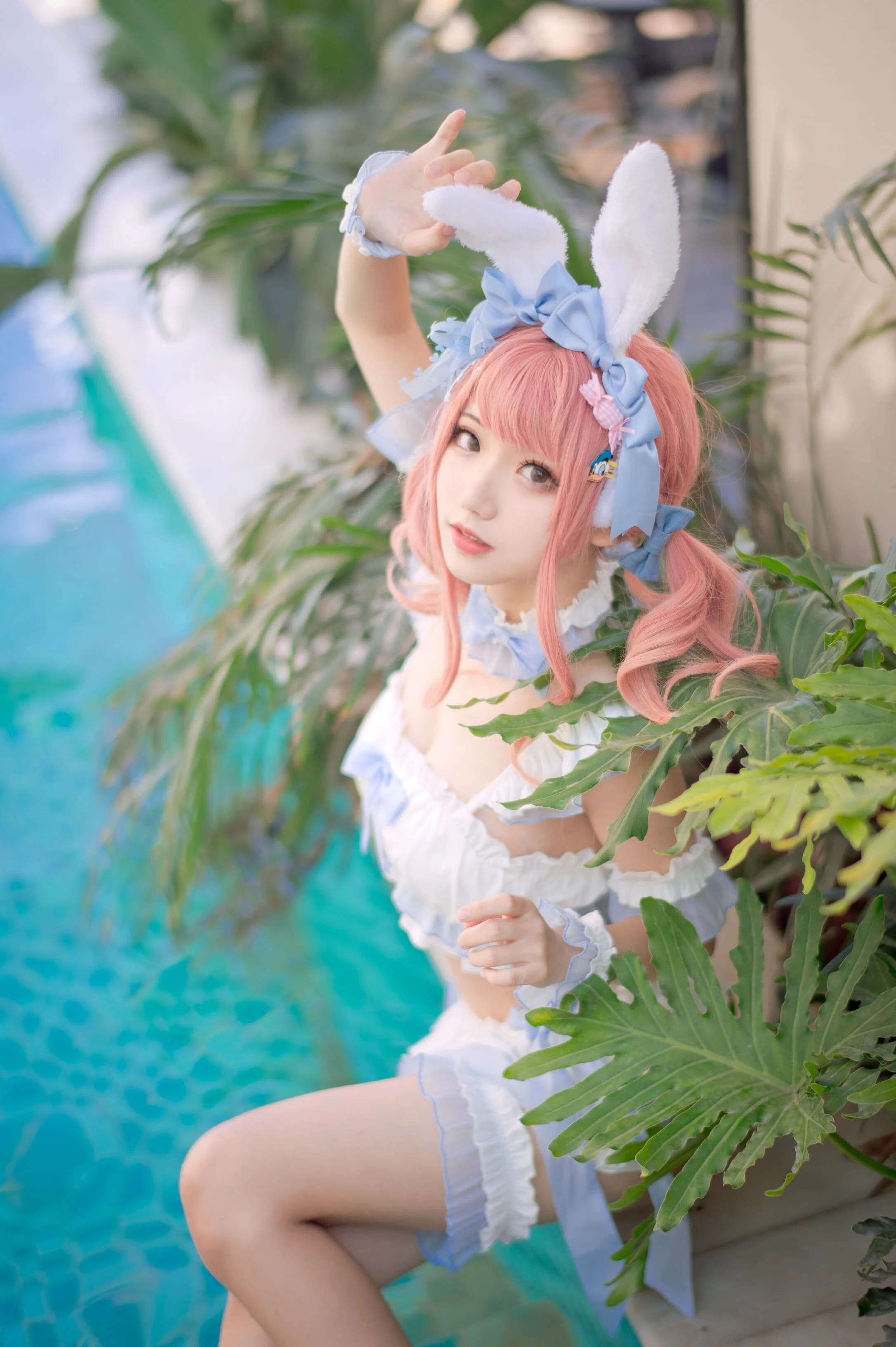 花柒Hana 夏日甜芯泳装写真