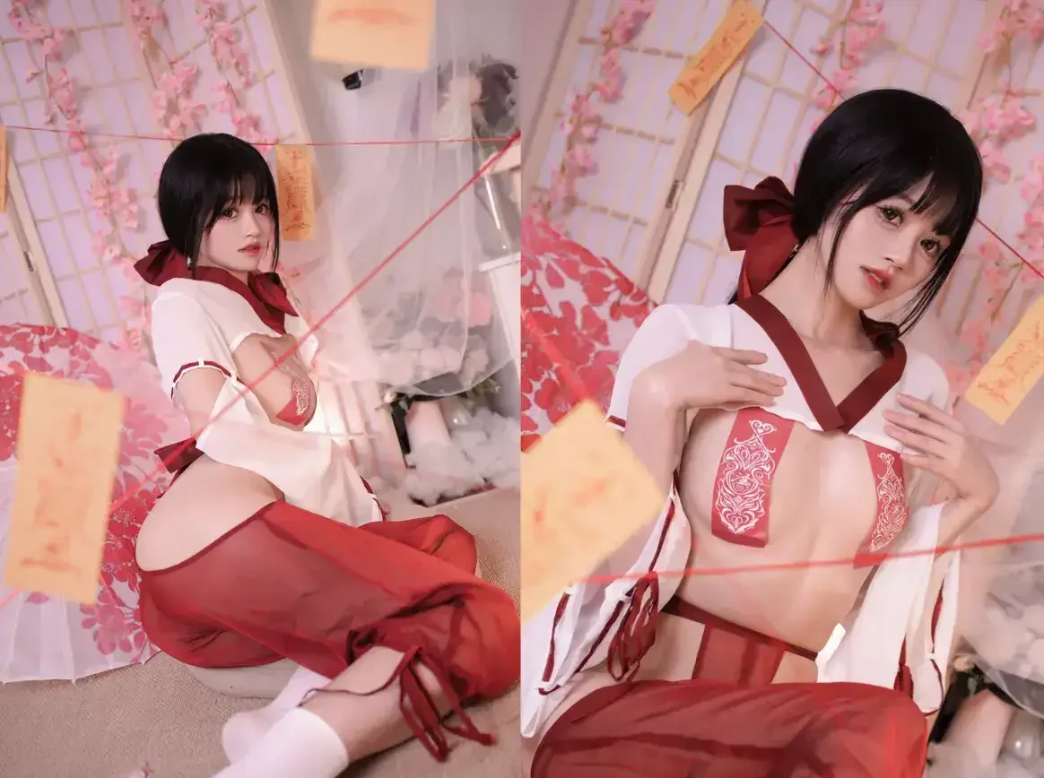 星黛鹿鹿 – 祈福巫女｜高清图片集