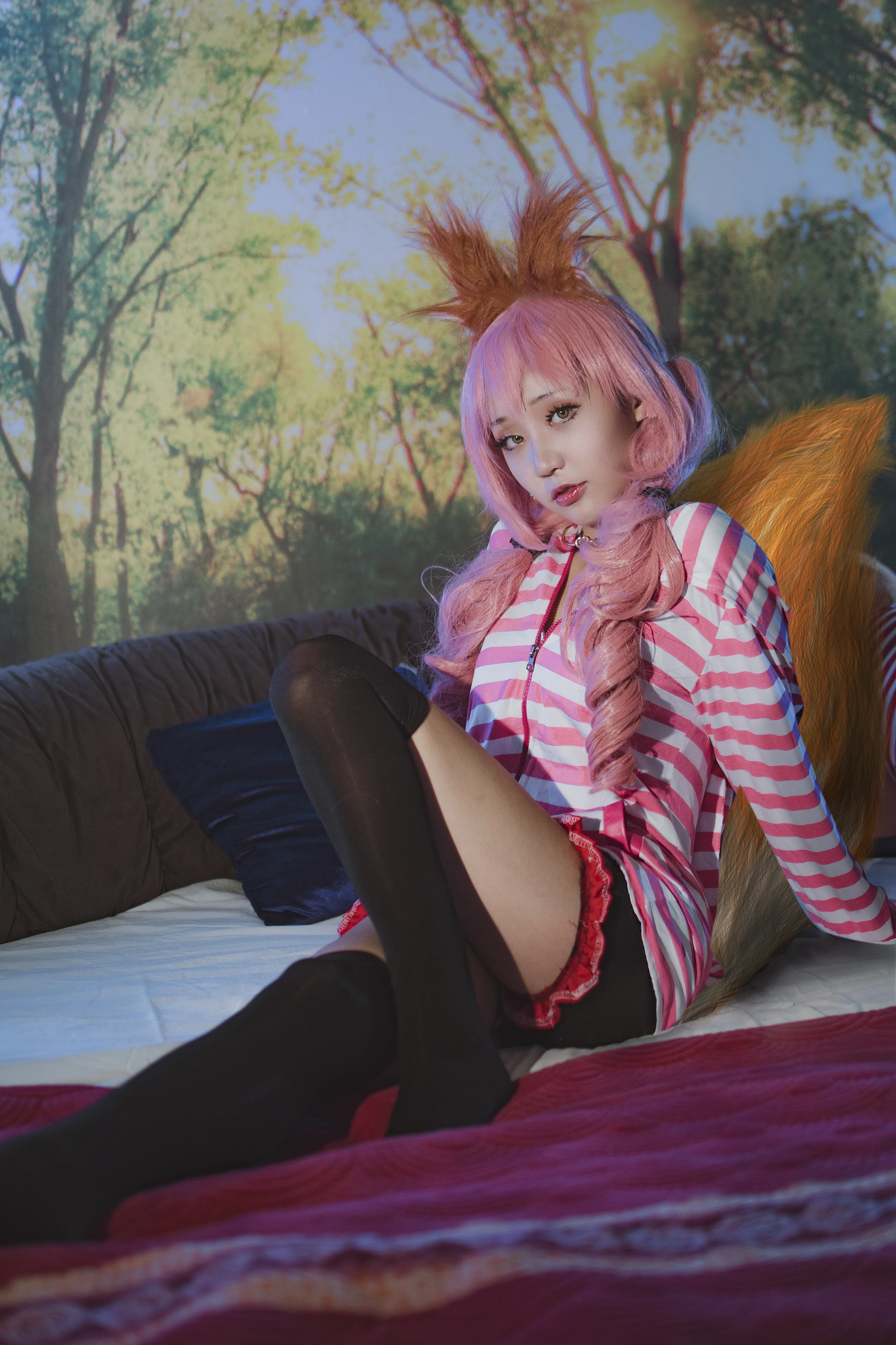fate/extella 玉藻前便服COS写真