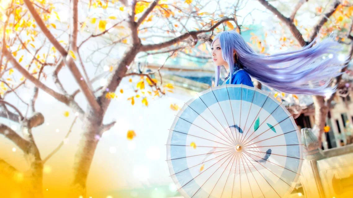 恋爱中毒的仙术师 琉璃仙COS写真