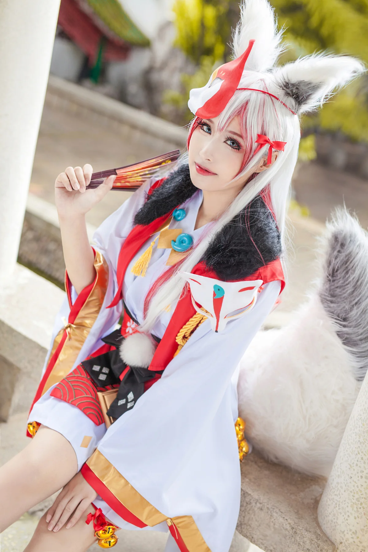 阴阳师手游 妖狐COS写真