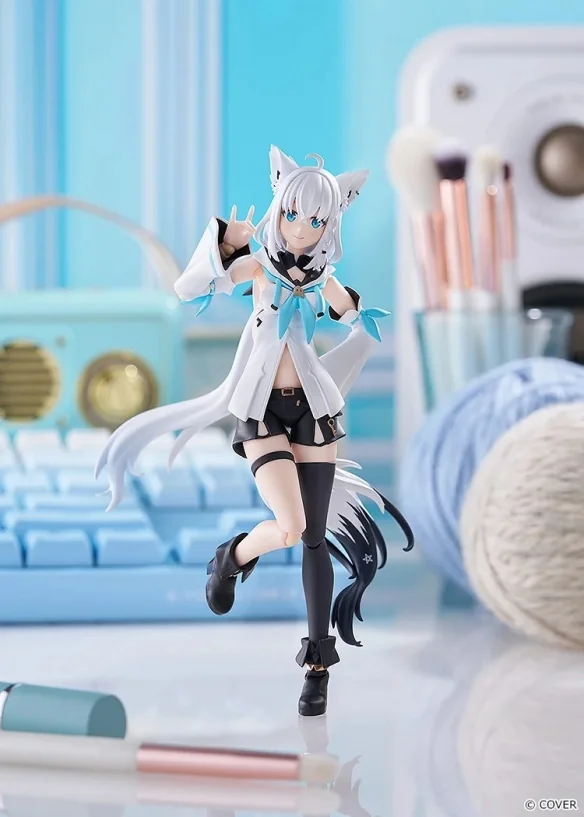 hololive production 系列 figma 白上吹雪完成品模型｜高清图片集